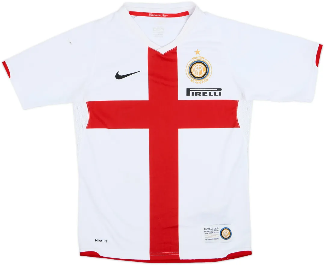 Nike Inter Milan Boys SS Away Shirt 2007/08 | INTA07697711used