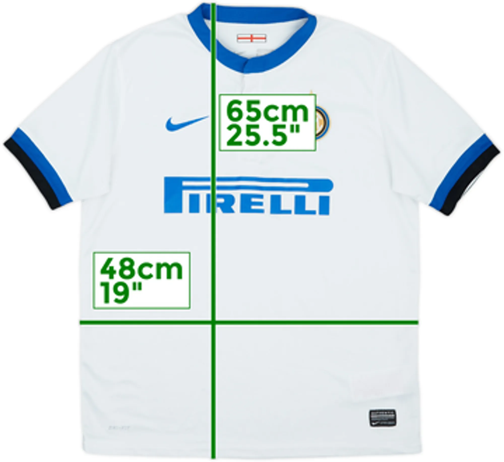 Nike Inter Milan Boys SS Away Shirt 2013/14