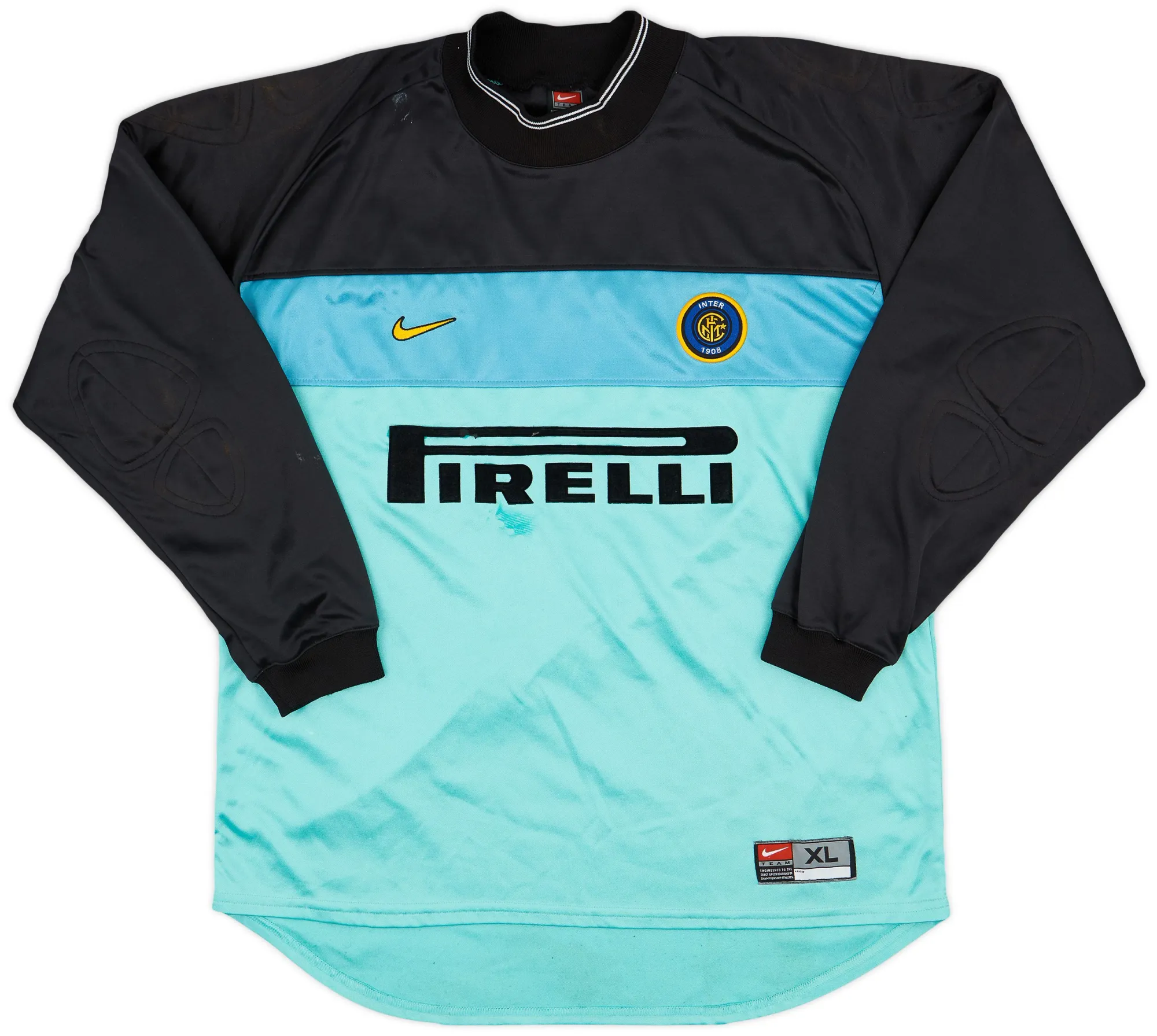 Nike Inter Milan Mens LS Goalkeeper Home Shirt 1999/00