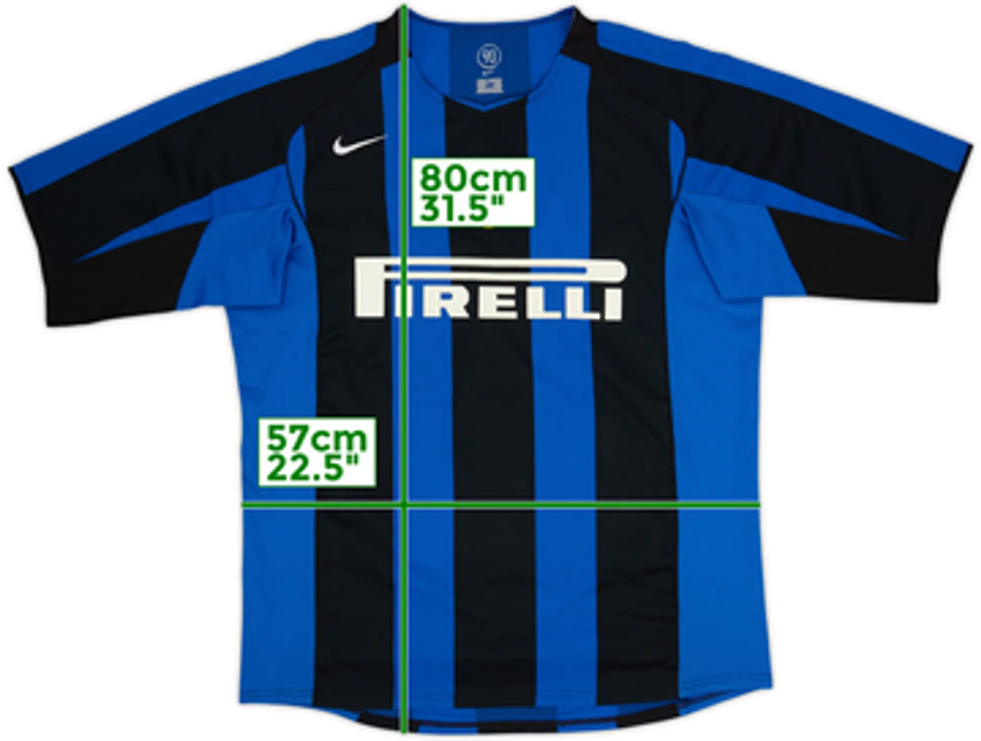 Nike Inter Milan Boys SS Home Shirt 2004/05