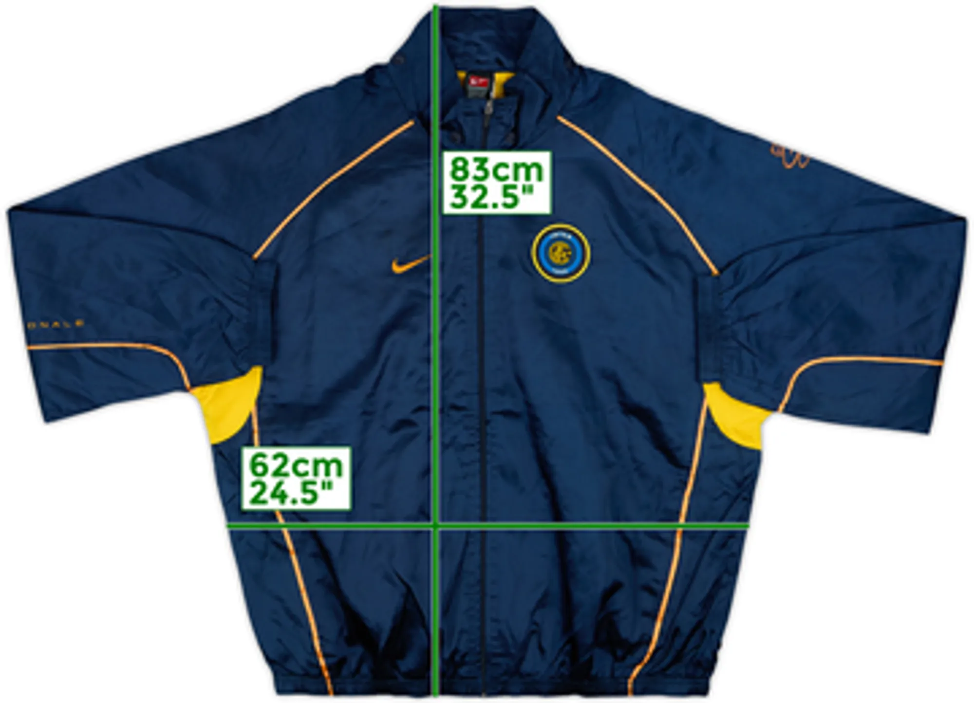 2001-02 Inter Milan Nike Rain Jacket - 10/10 - (L)