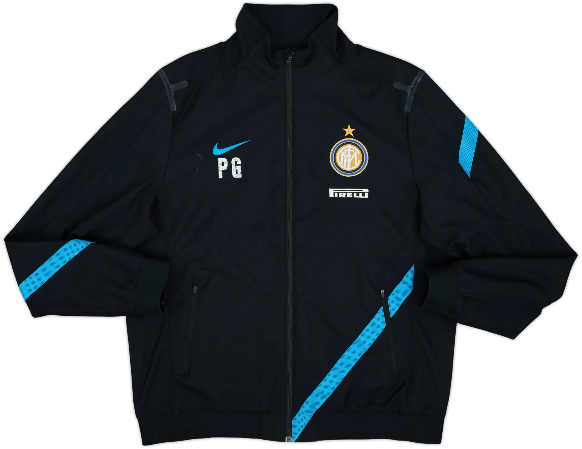 2012-13 Inter Milan Staff Issue Nike Track Jacket 'PG' - 6/10 - (L)