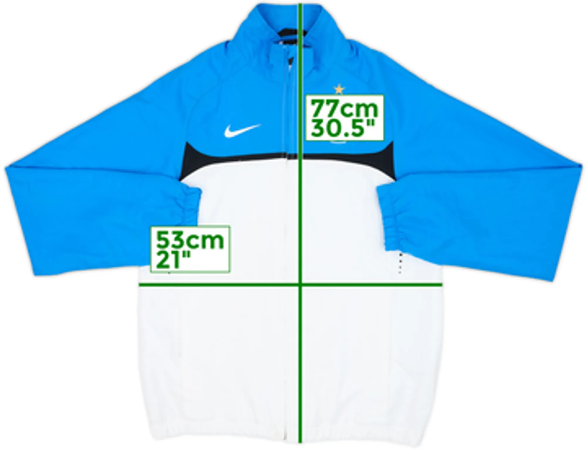 2010-11 Inter Milan Nike Track Jacket - 7/10 - (L)