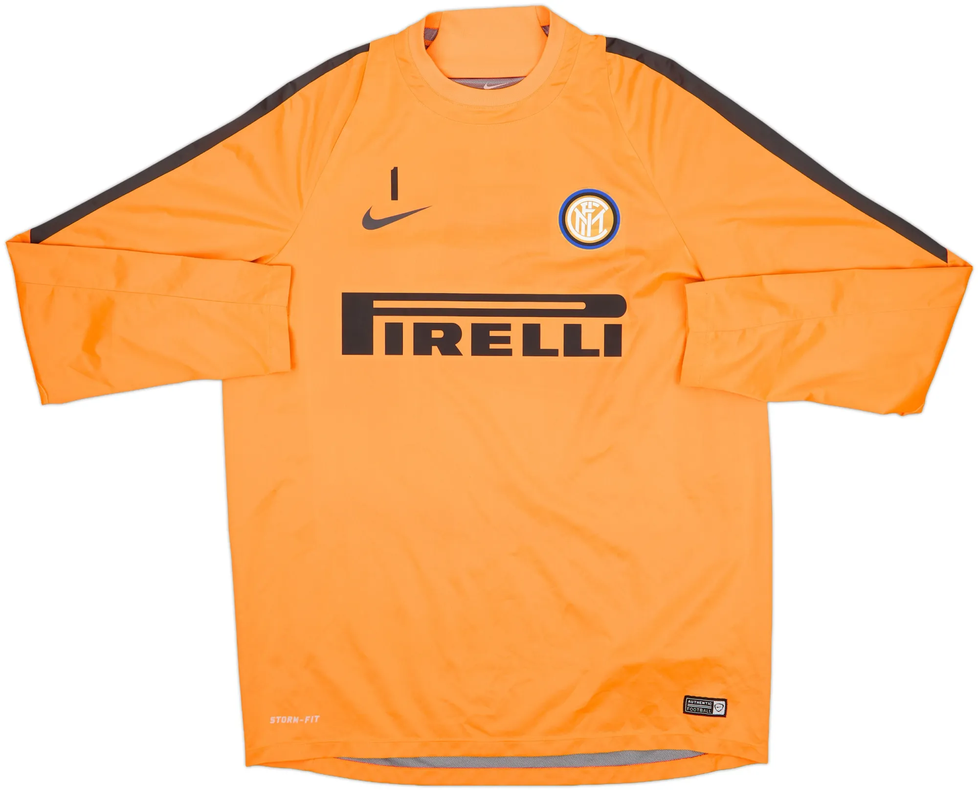 Nike Inter Milan Mens SS Player Issue Home Shirt 2015/16
