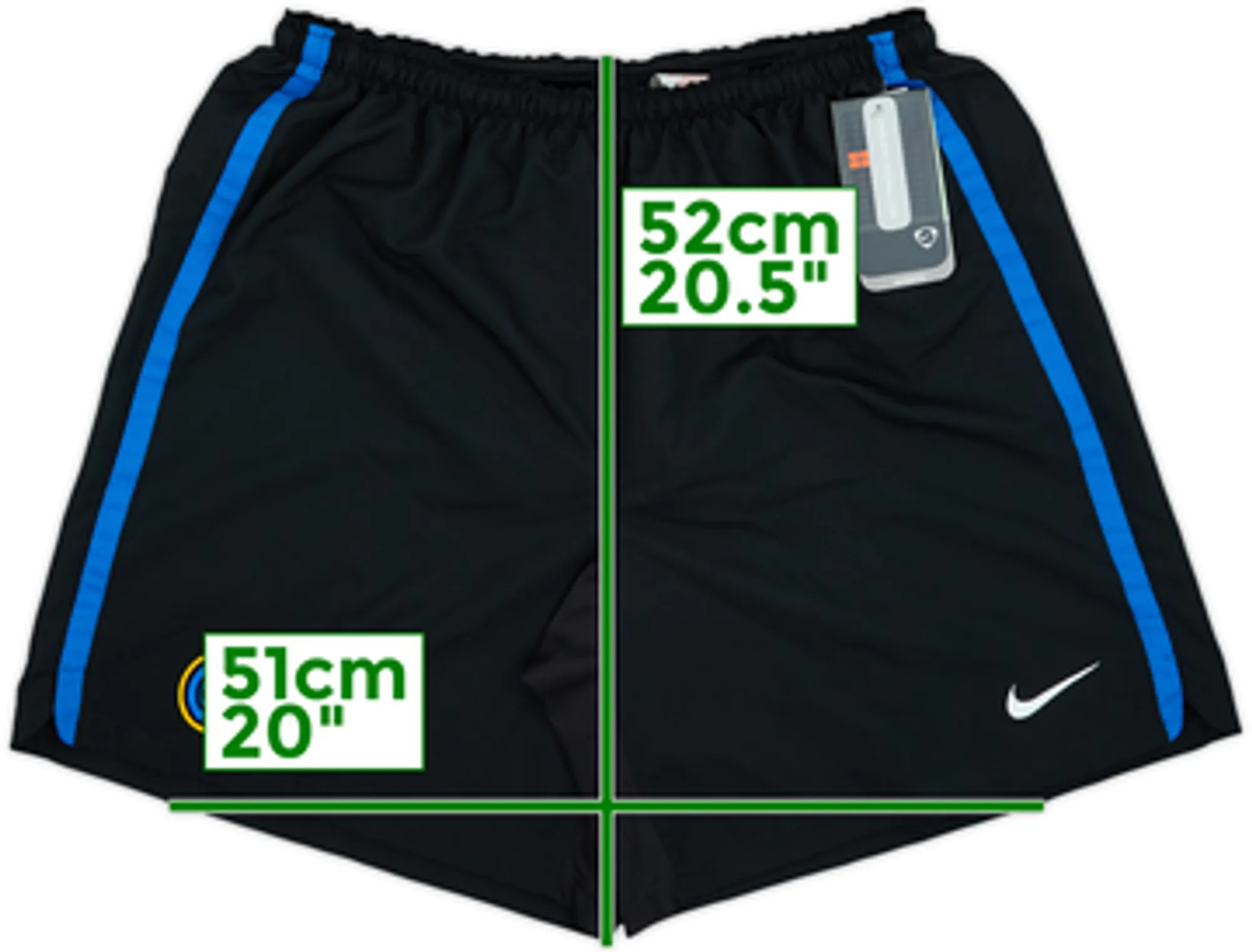 Nike Inter Milan Mens Home Shorts 2006/07