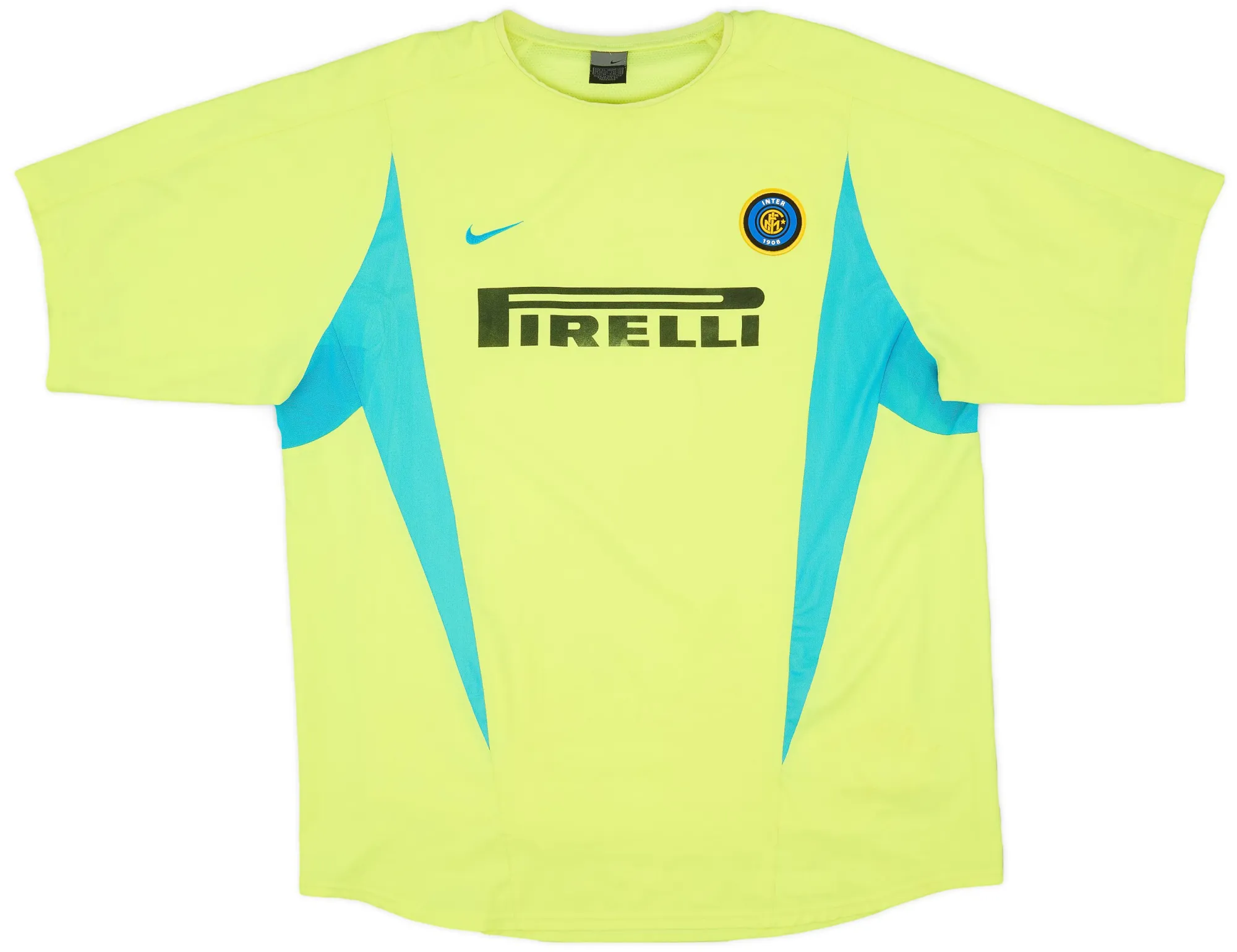 Nike Inter Milan Mens SS Player Issue Fourth Shirt 2003/04