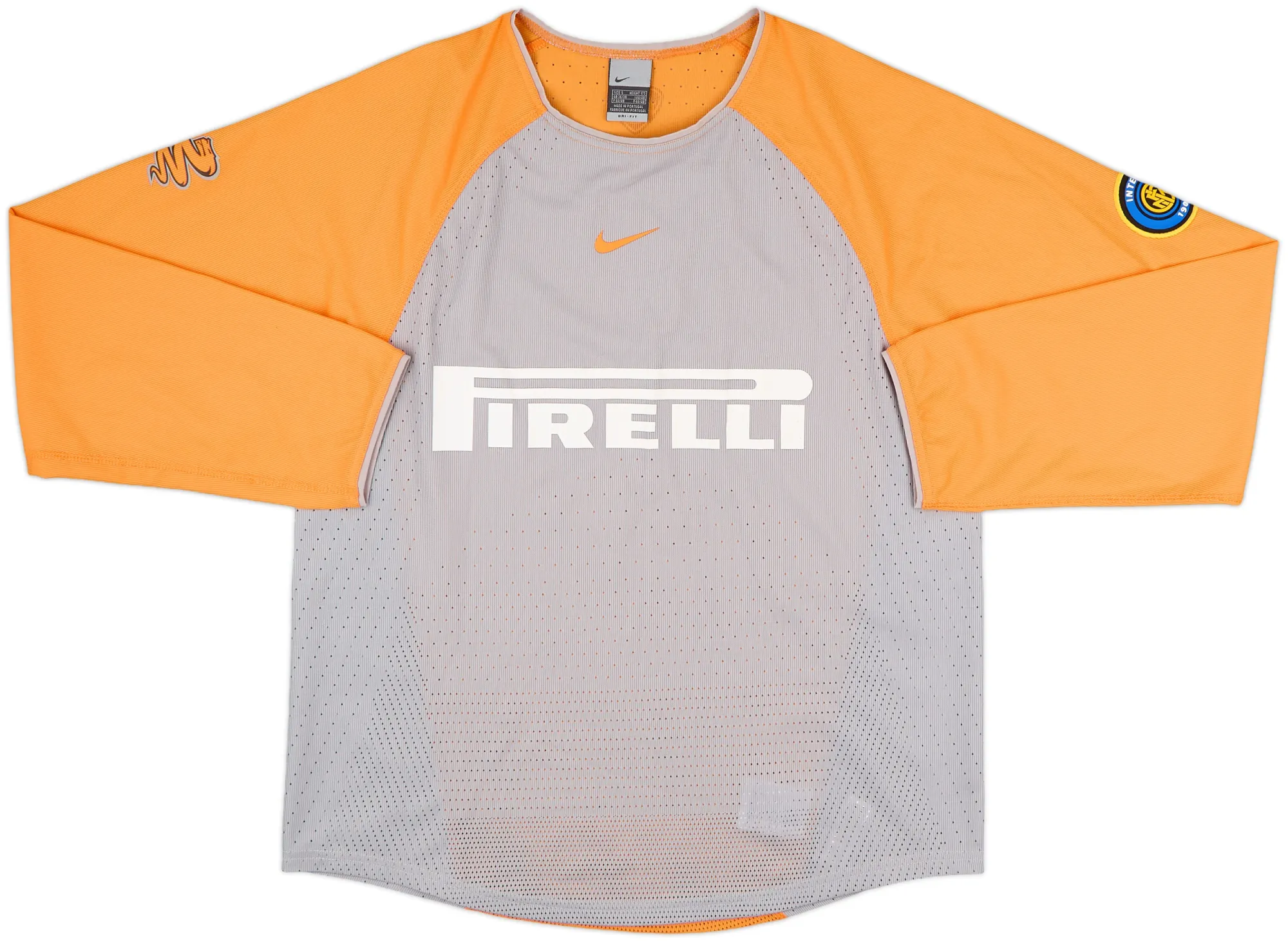 Nike Inter Milan Mens LS Home Shirt 2001/02