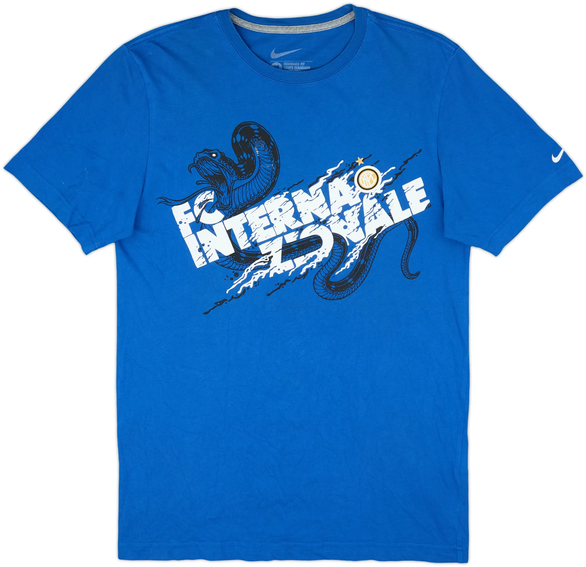 2011-12 Inter Milan Nike Graphic Tee - 7/10 - (M)