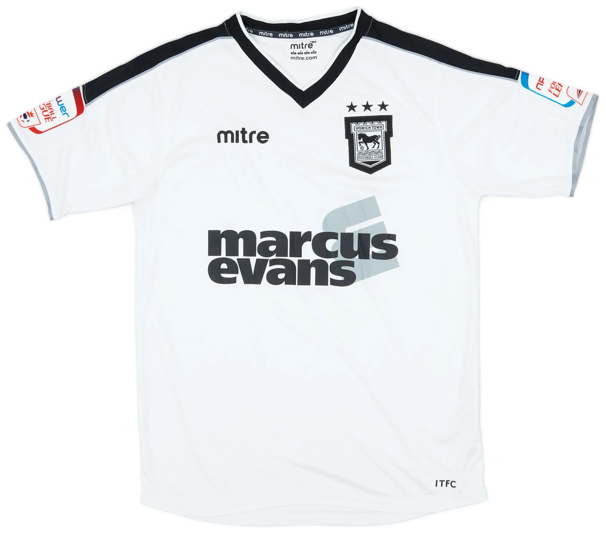 Champion Ipswich Town Boys SS Away Shirt 2012/13