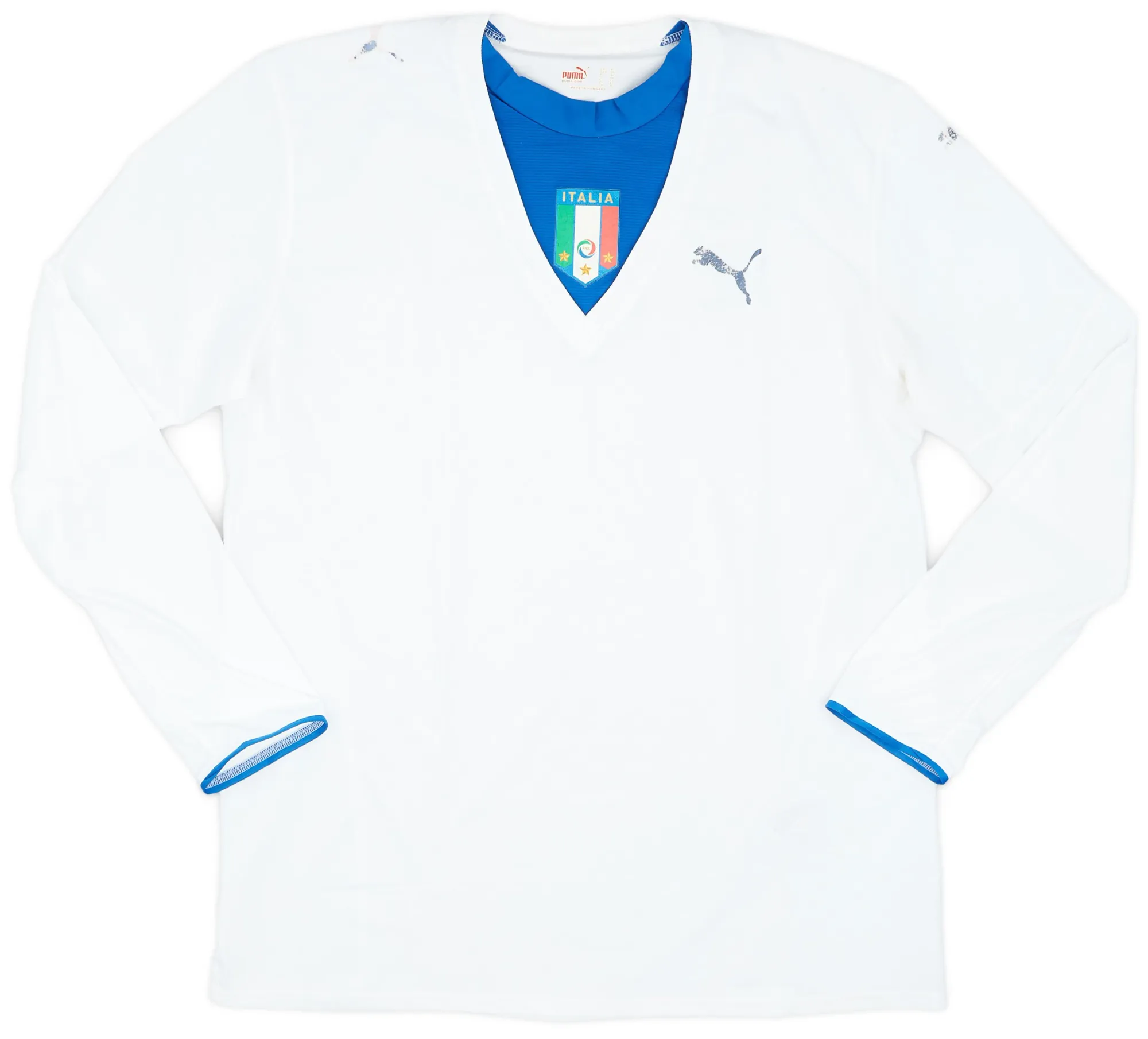 Puma Italy Mens LS Away Shirt 2006