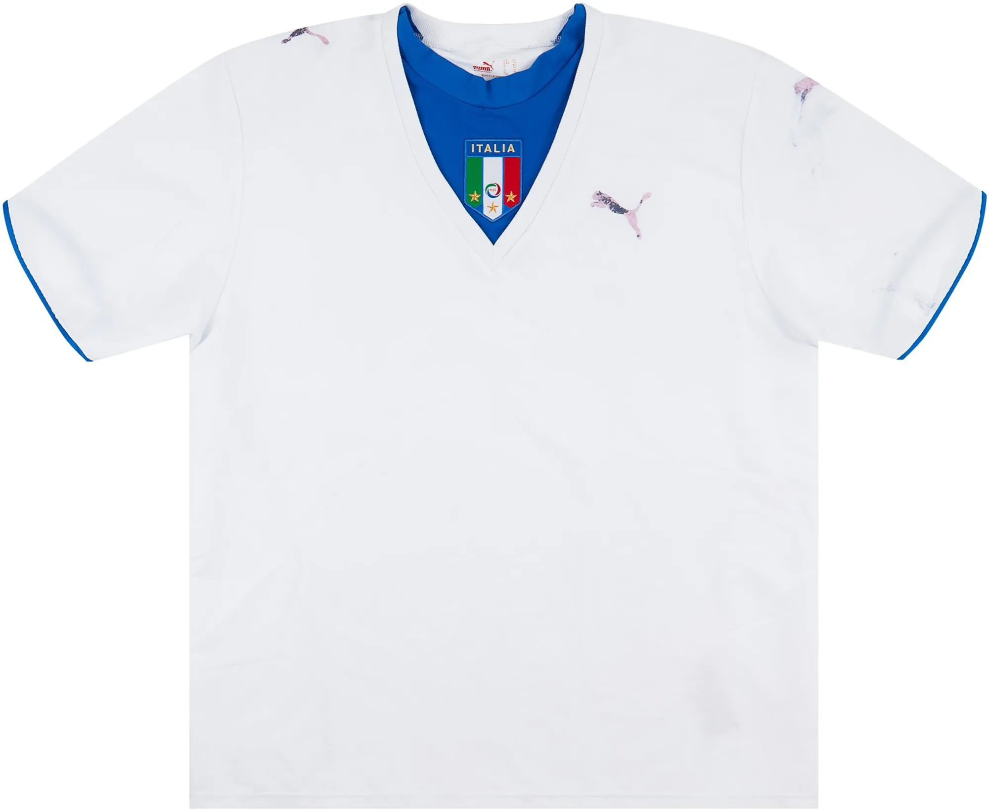 Puma Italy Mens SS Away Shirt 2006