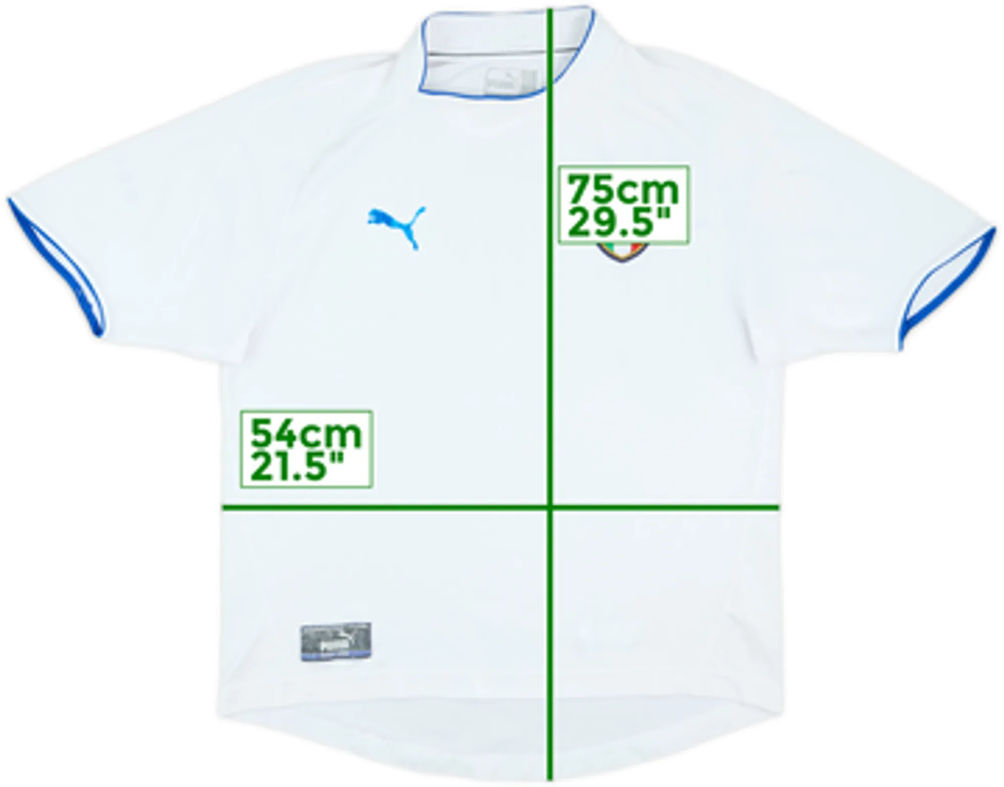 Puma Italy Mens SS Away Shirt 2003