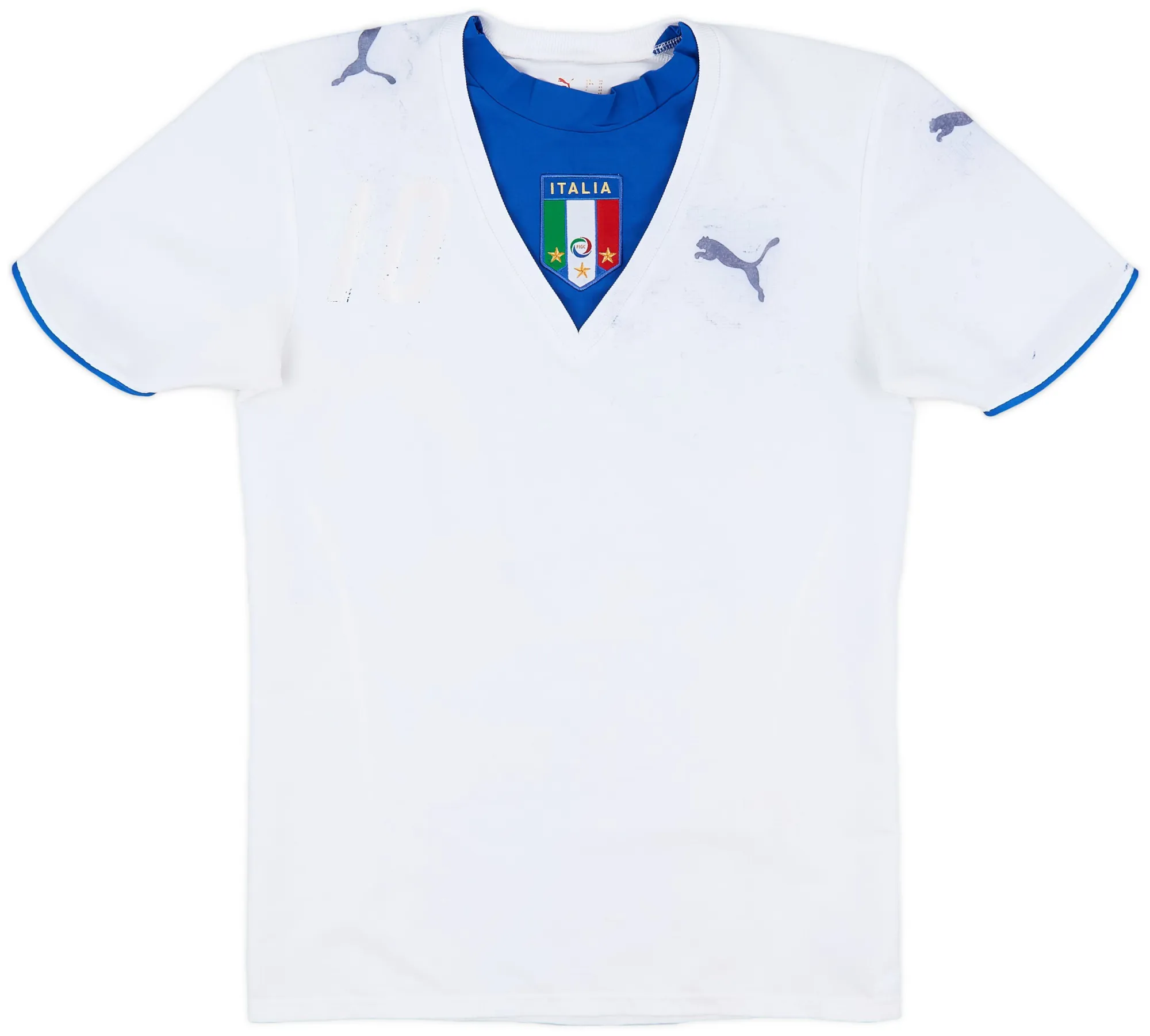 Puma Italy Mens SS Away Shirt 2006