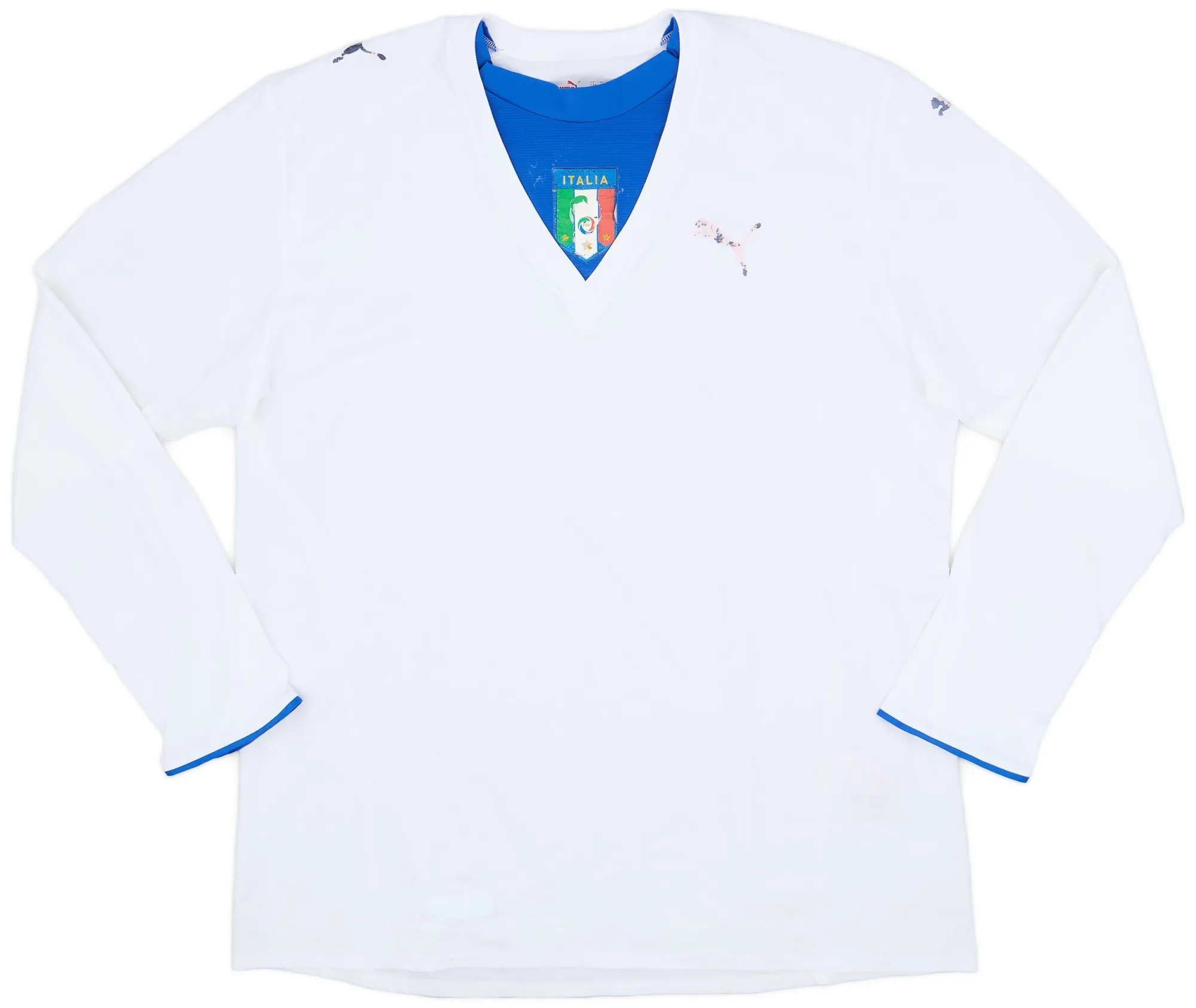 Puma Italy Mens LS Away Shirt 2006