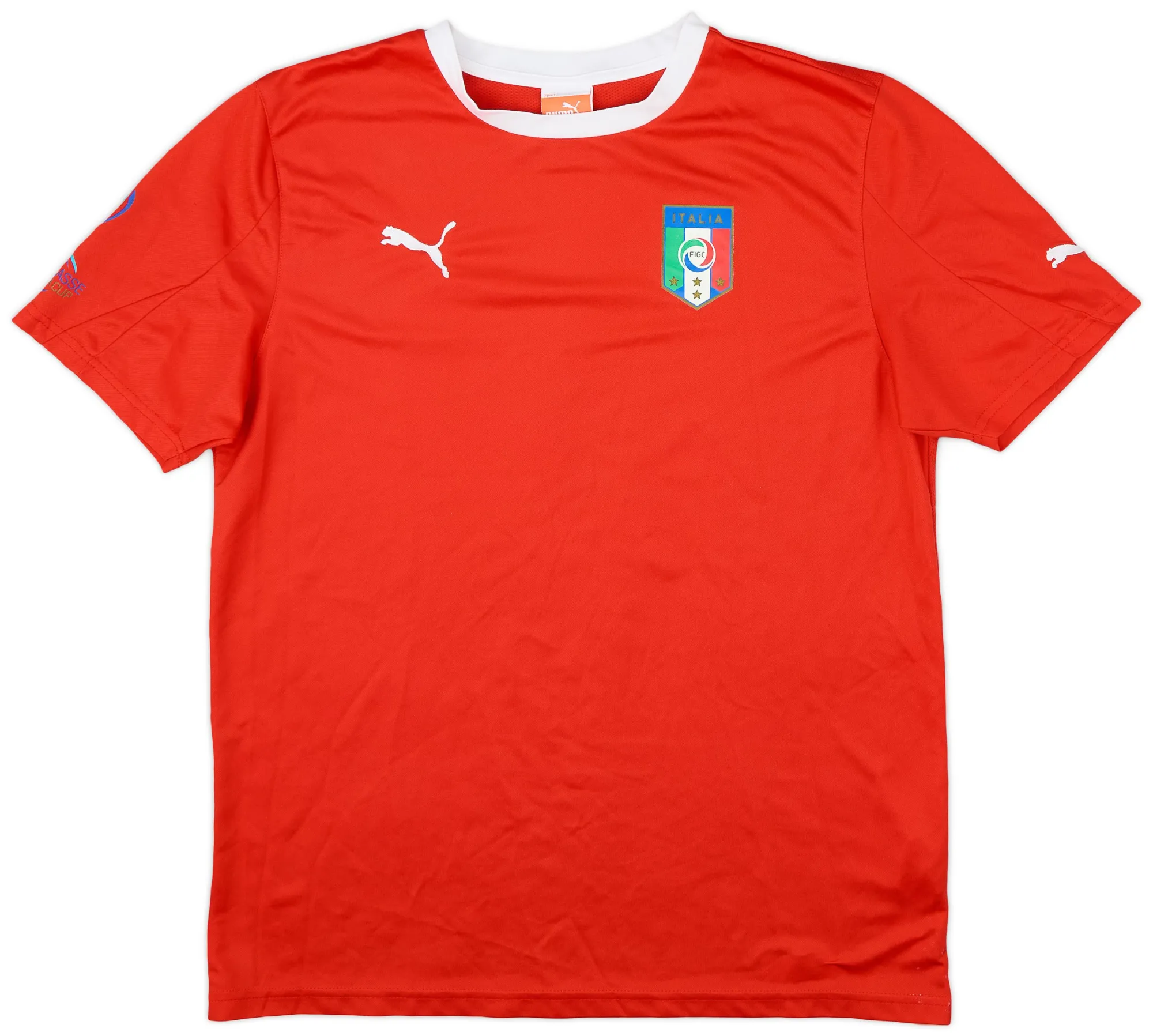 Puma Italy Kids SS Away Shirt 2013