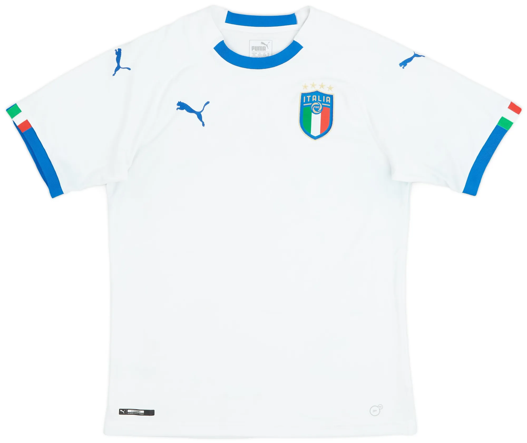 Puma Italy Mens SS Away Shirt 2018