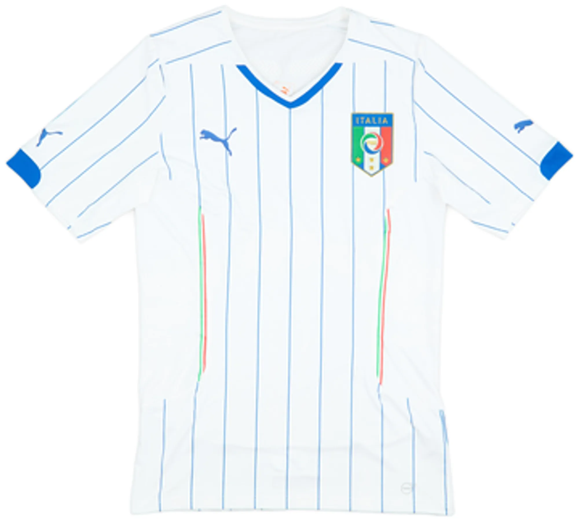 Puma Italy Mens SS Player Issue Away Shirt 2014
