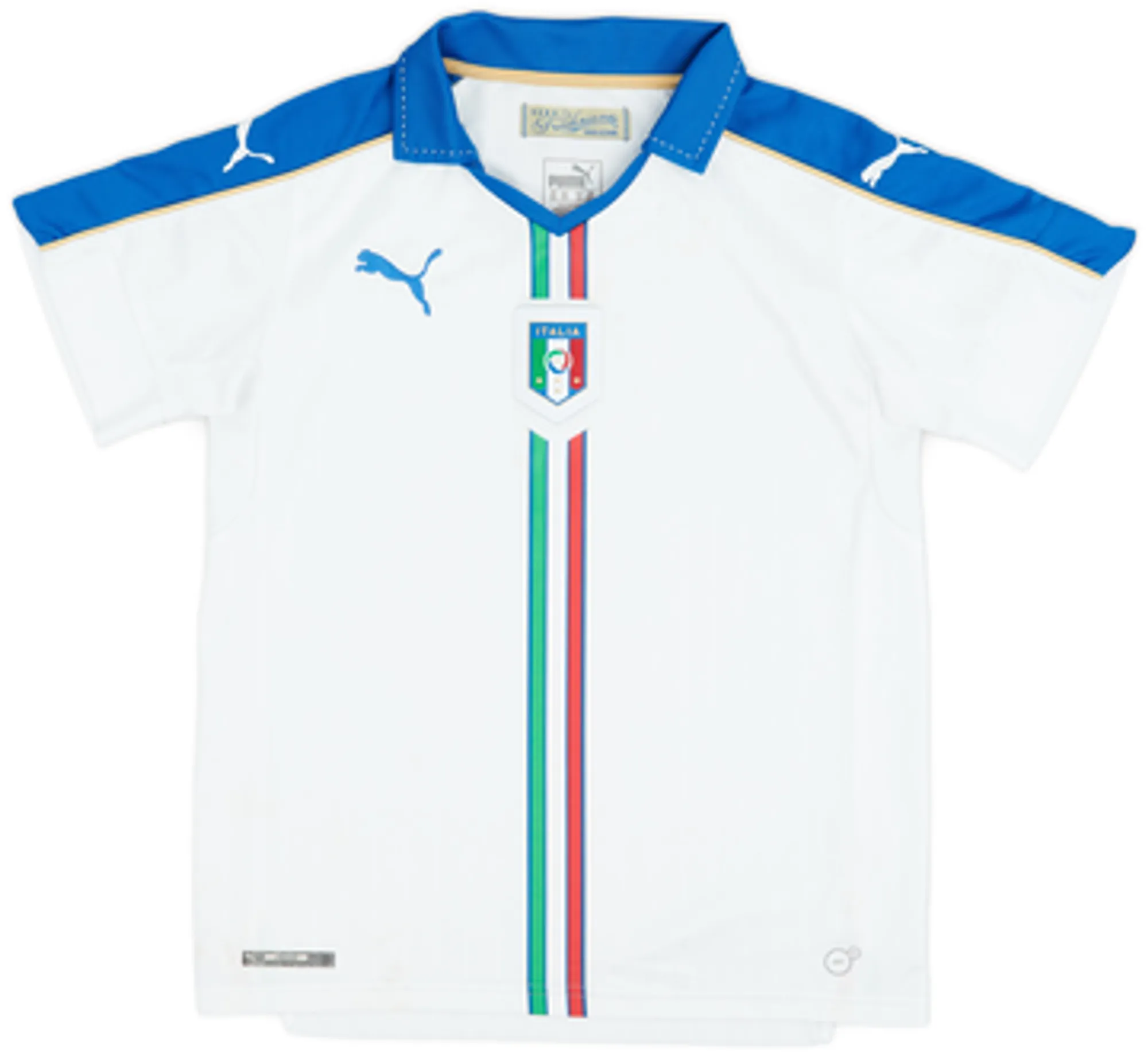 Puma Italy Boys SS Away Shirt 2016