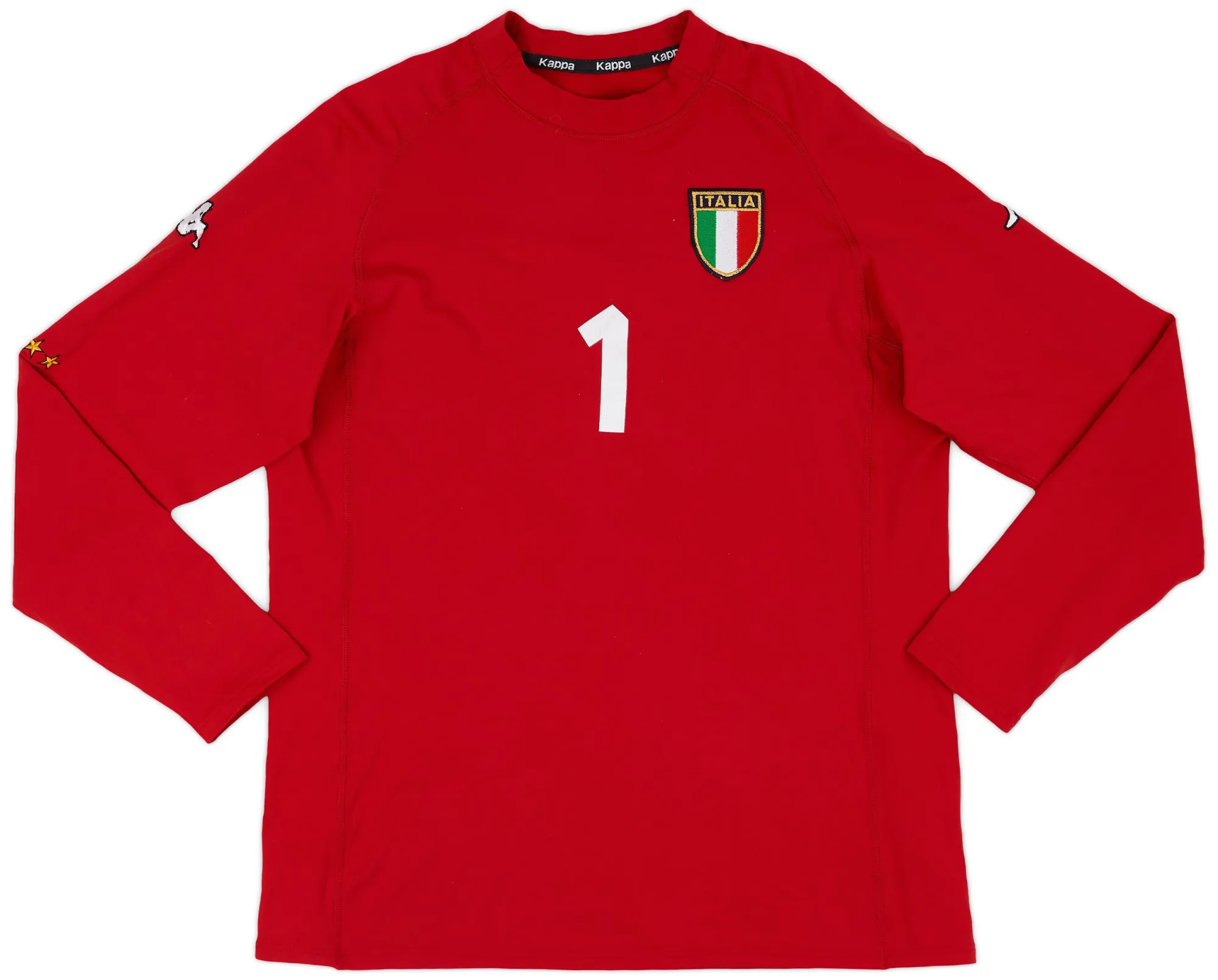 Kappa Italy Mens LS Goalkeeper Away Shirt 2002