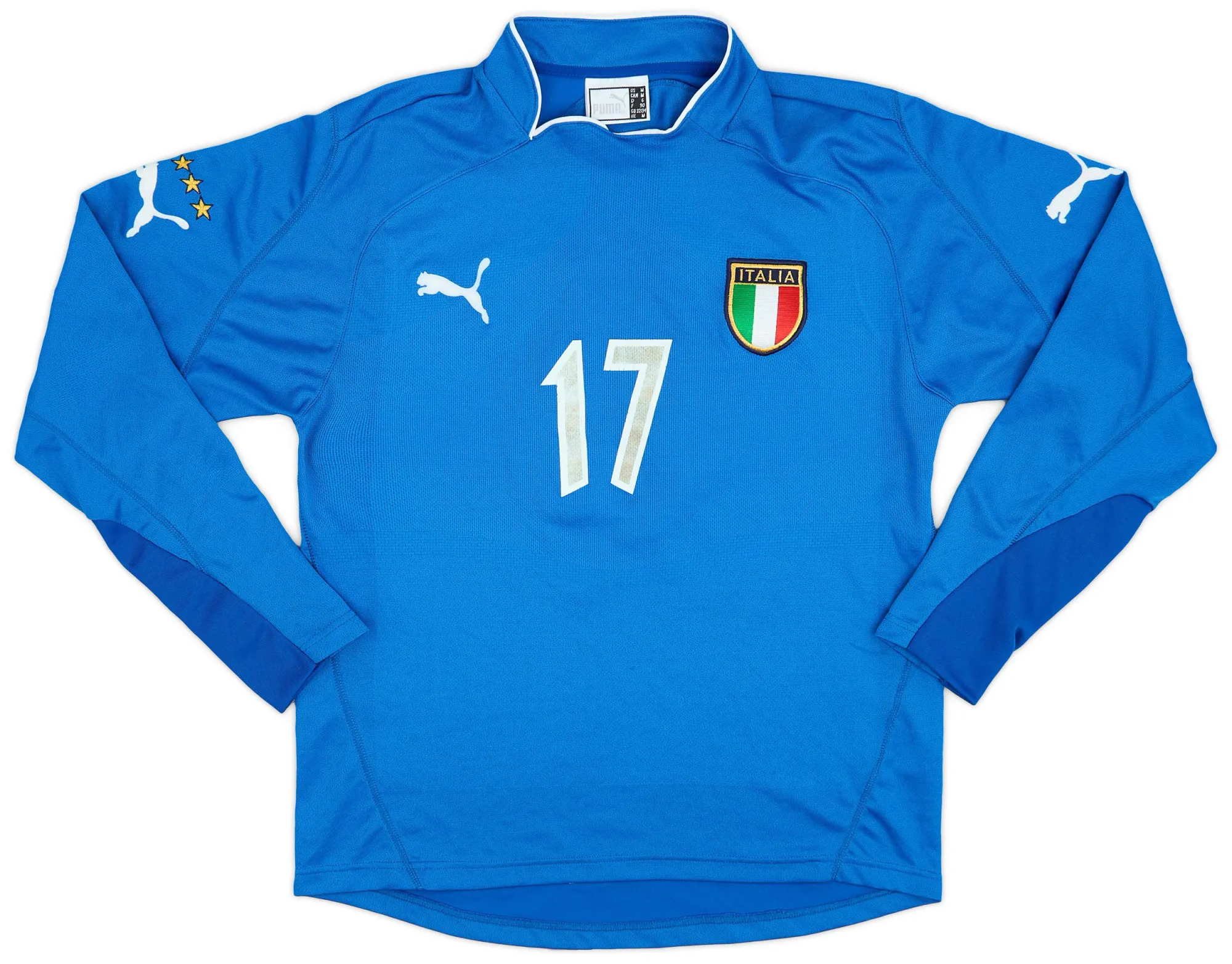 Puma Italy Womens LS Home Shirt 2003