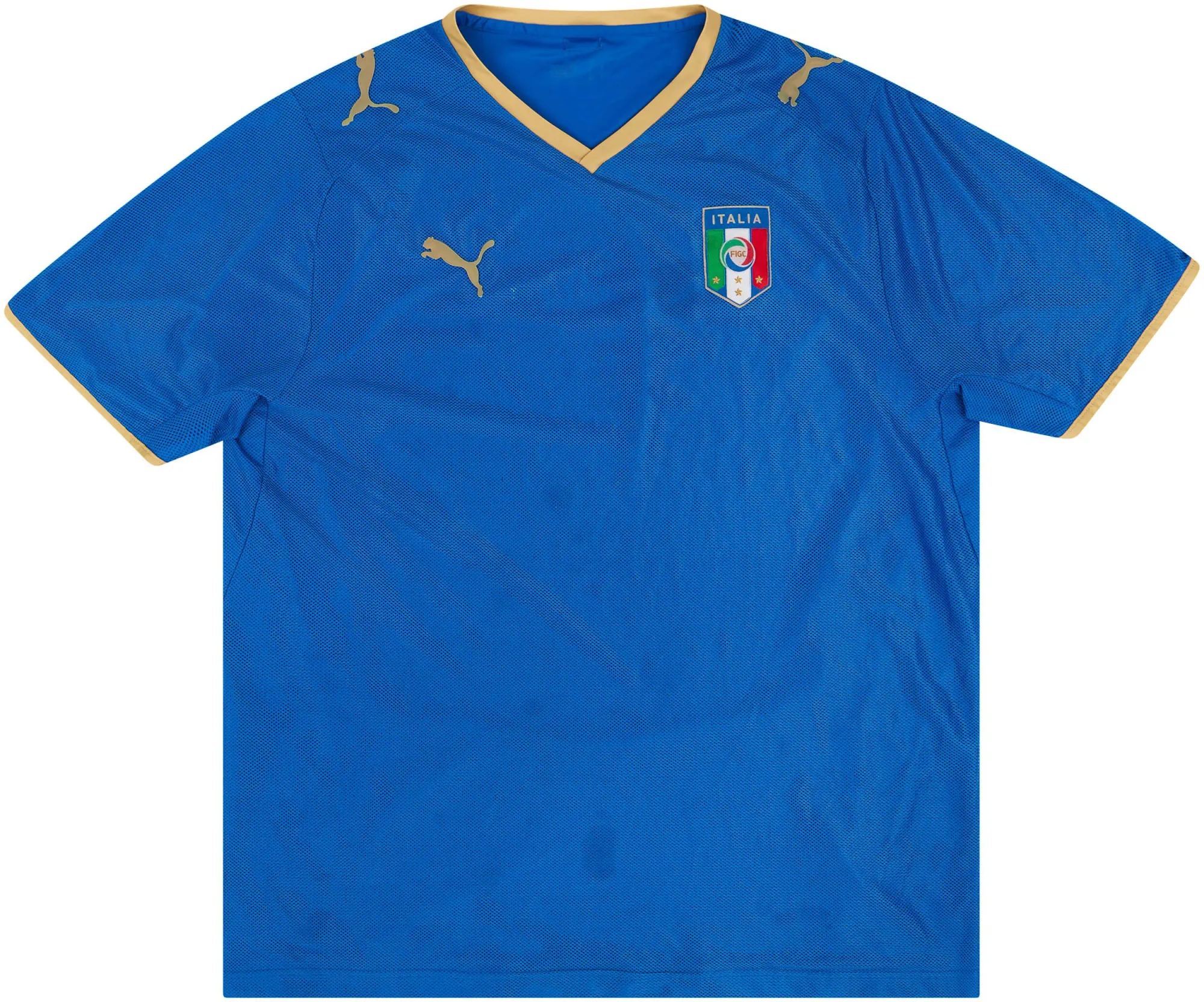 Puma Italy Mens SS Home Shirt 2007