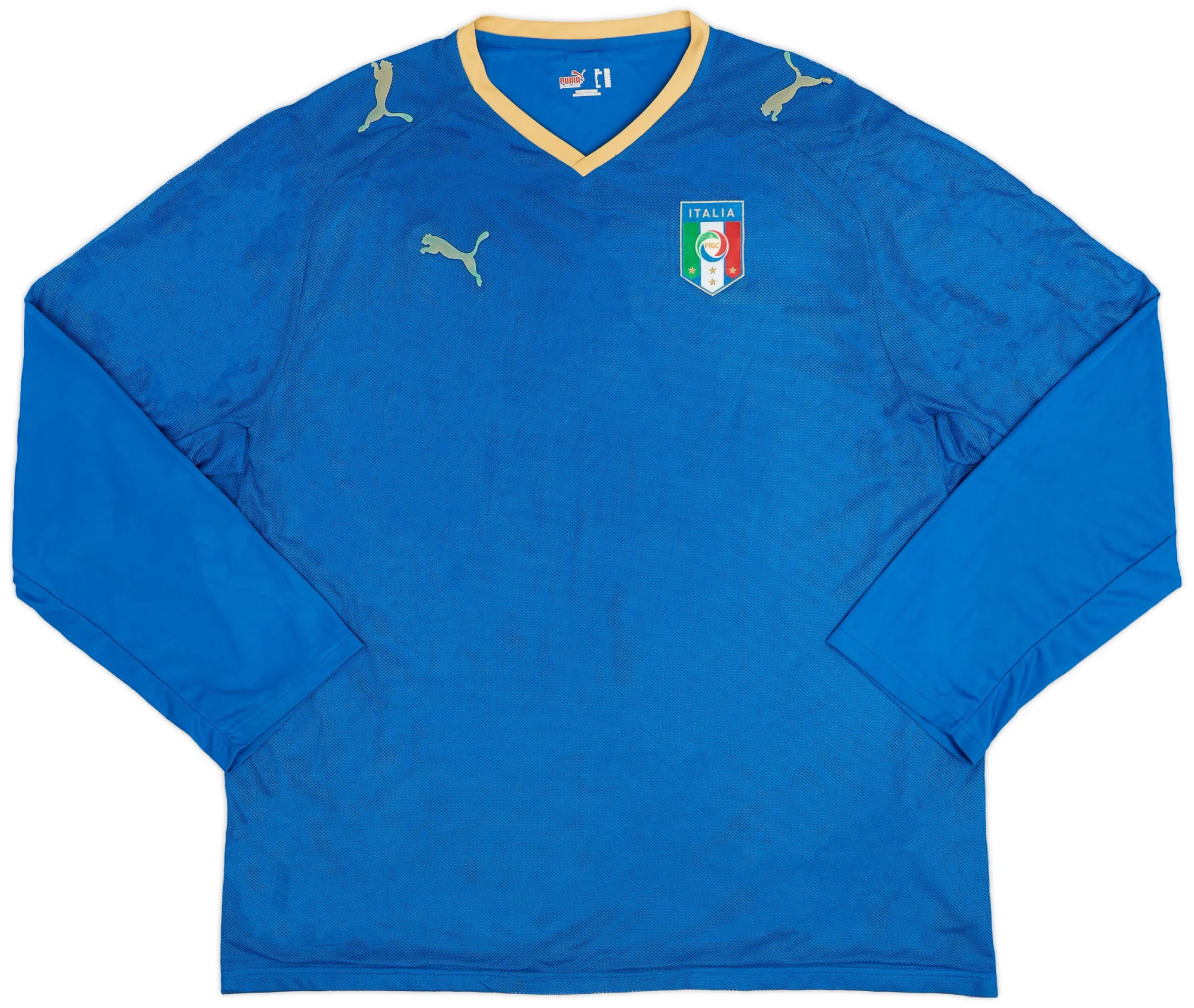 Puma Italy Mens LS Home Shirt 2007