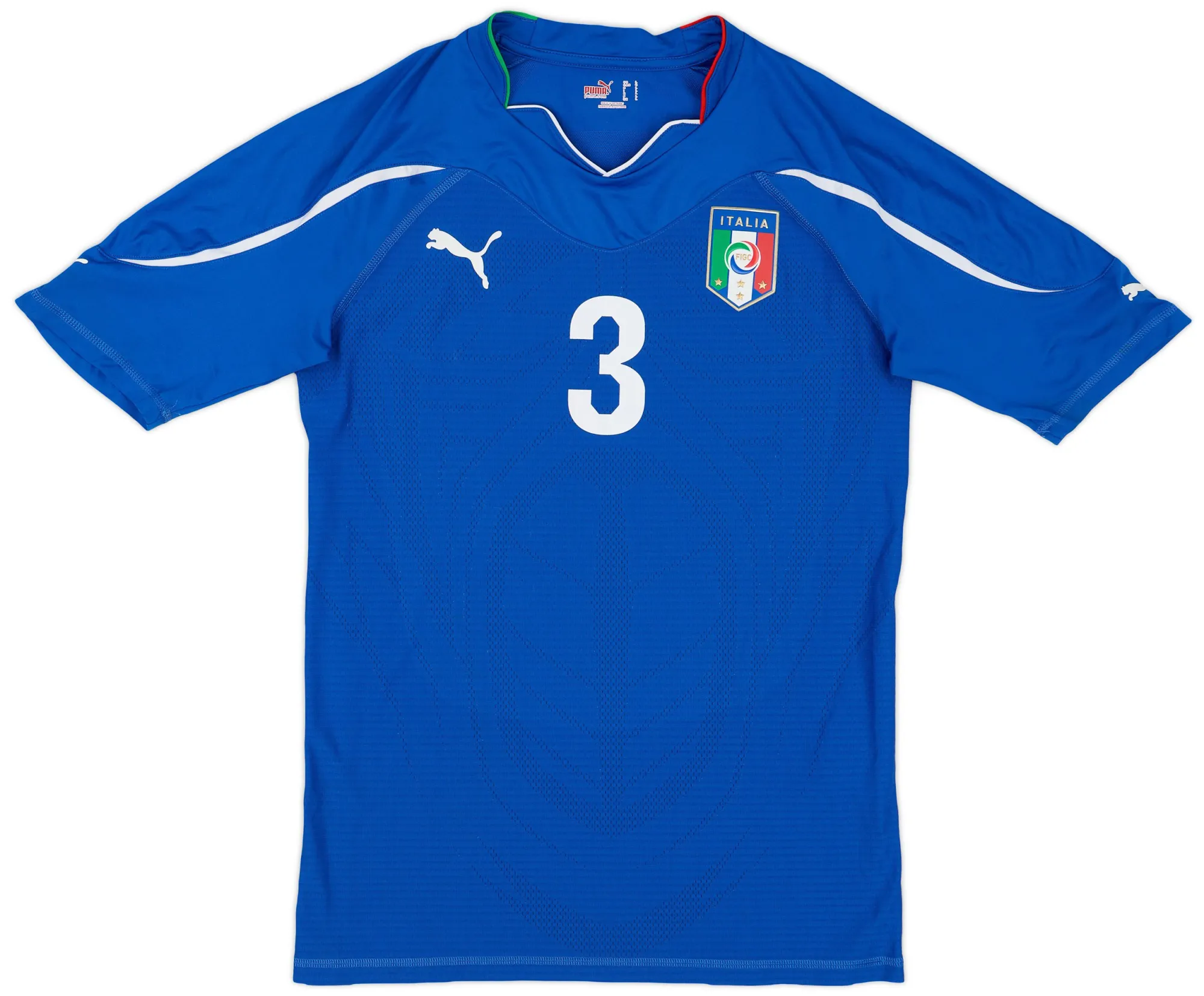 Puma Italy Mens SS Player Issue Home Shirt 2010