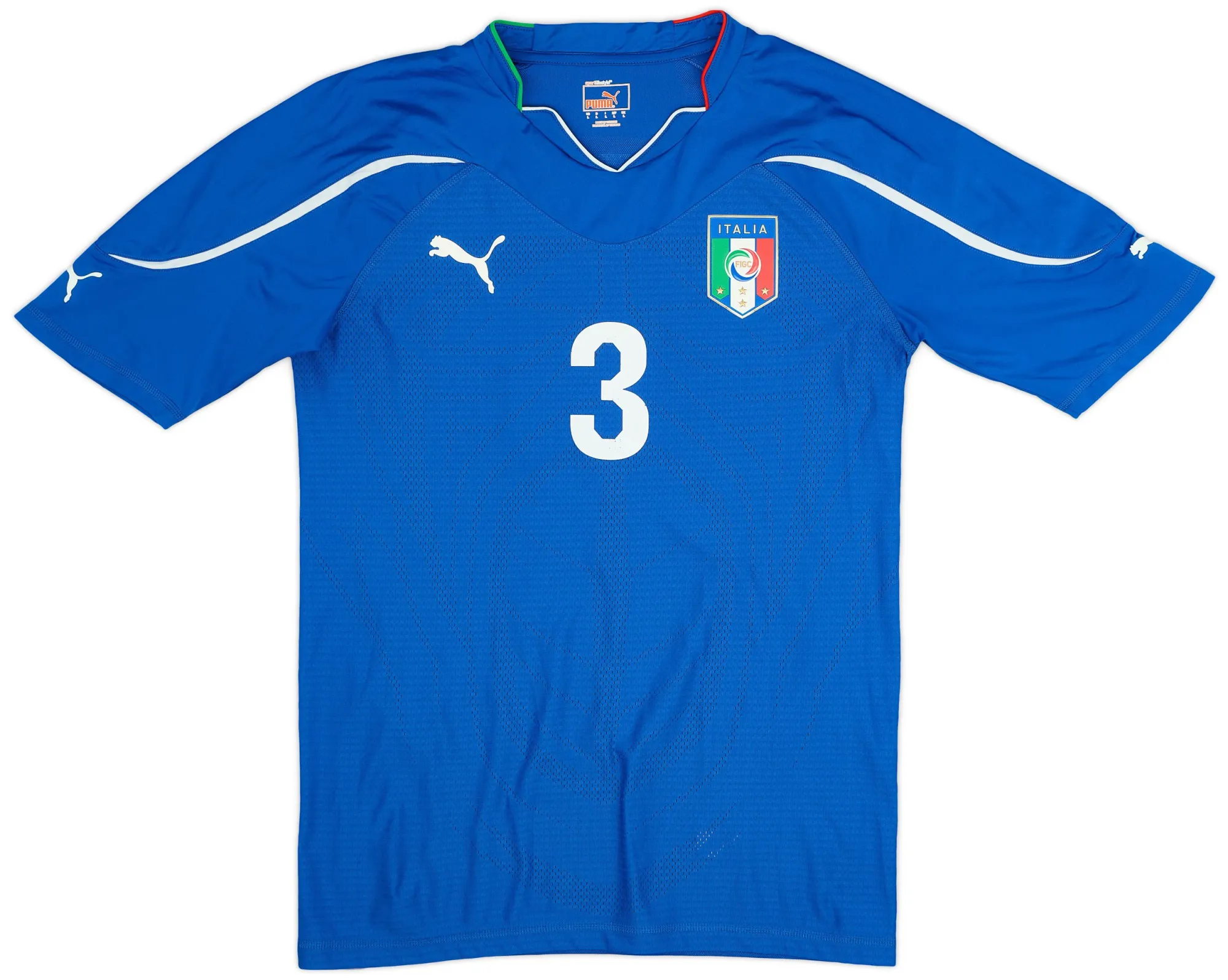 Puma Italy Mens SS Player Issue Home Shirt 2010