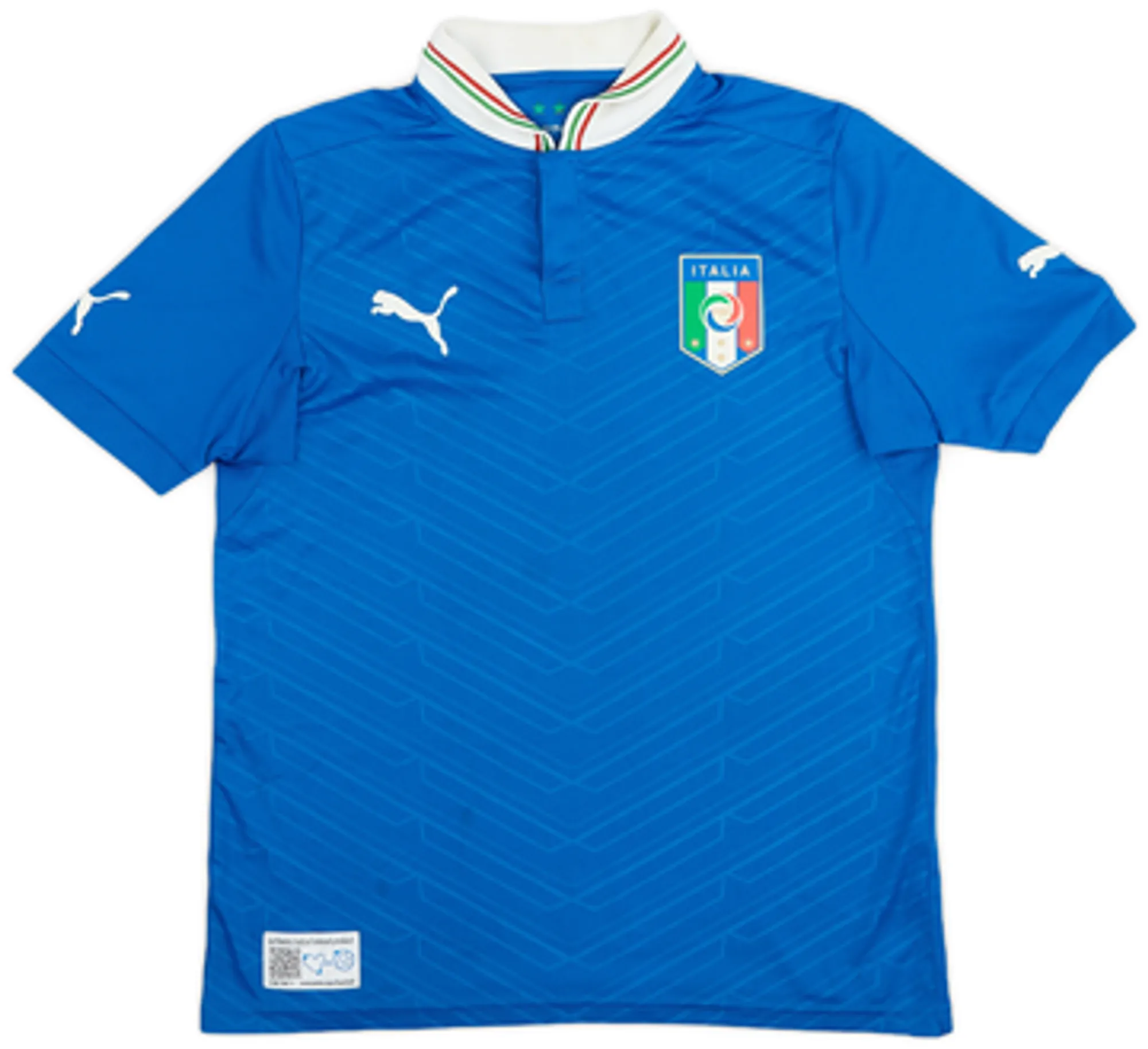Puma Italy Mens SS Home Shirt 2012