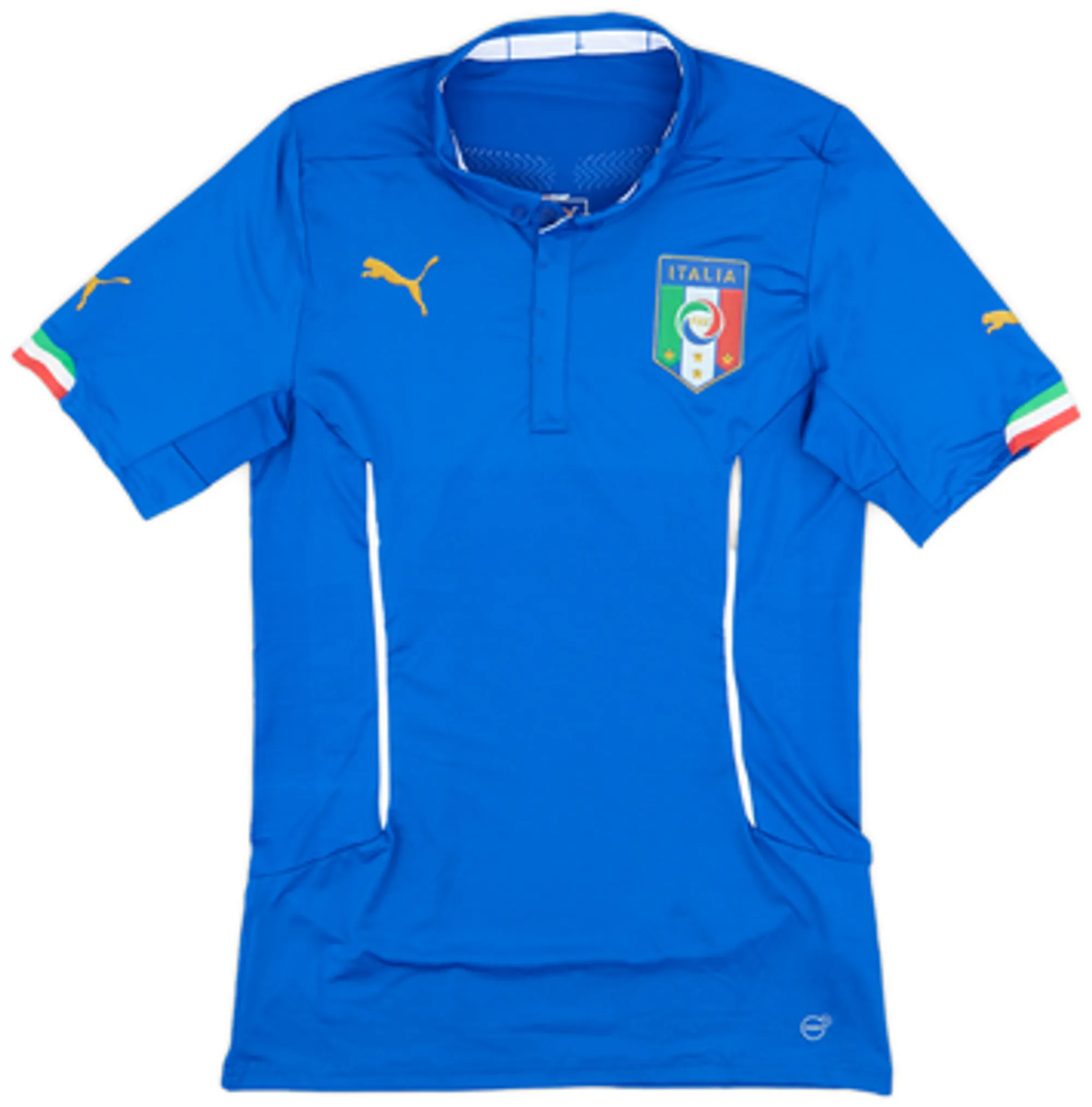 Puma Italy Mens SS Player Issue Home Shirt 2014