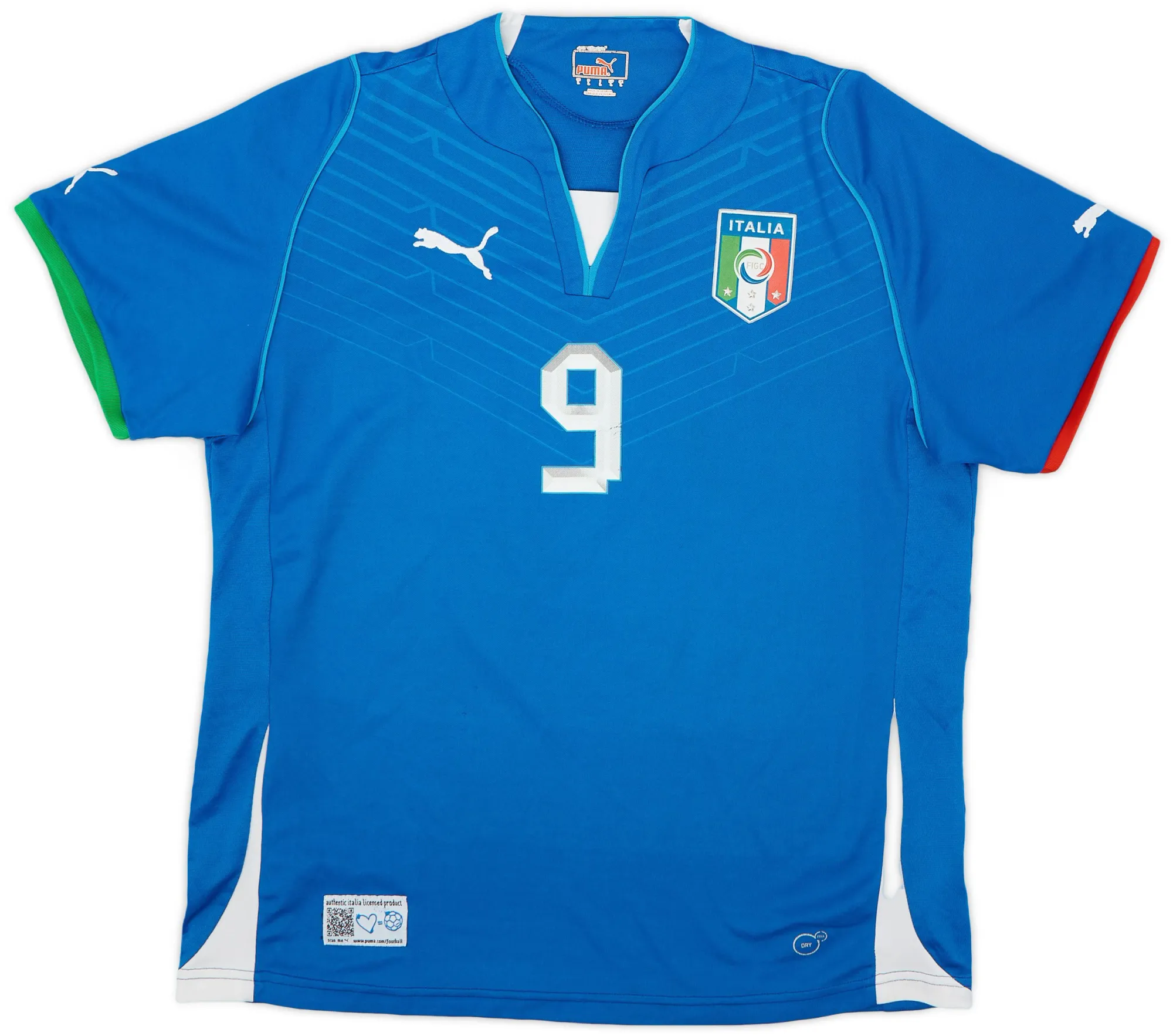 Puma Italy Mens SS Home Shirt 2013