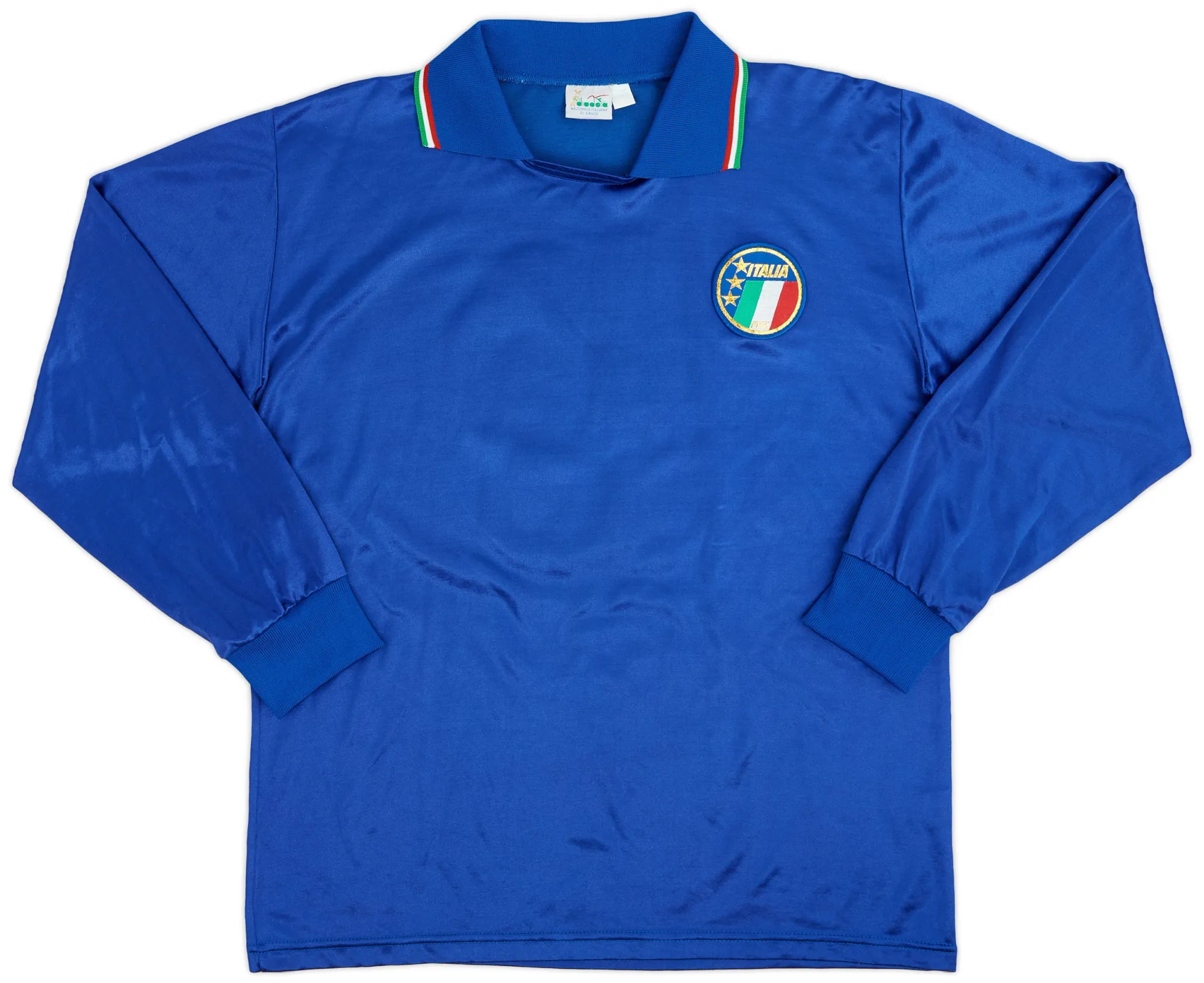 Diadora Italy Mens LS Home Shirt 1986