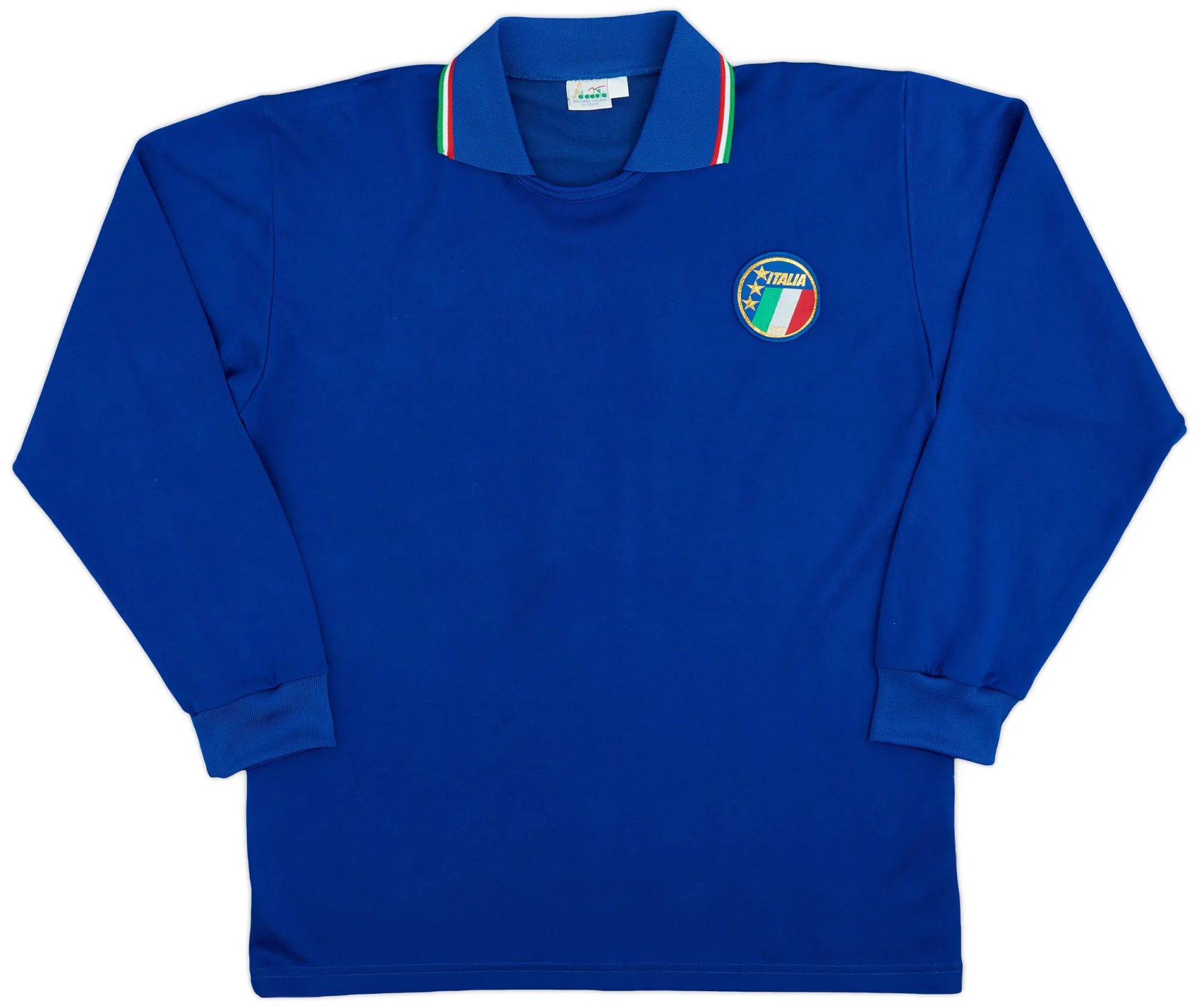 Diadora Italy Mens LS Home Shirt 1986