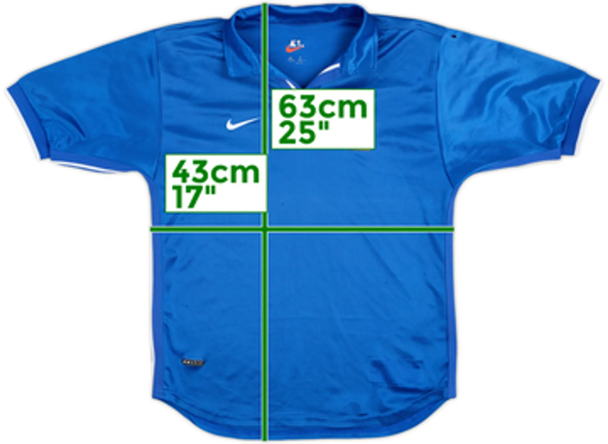 Nike Italy Mens SS Home Shirt 1997