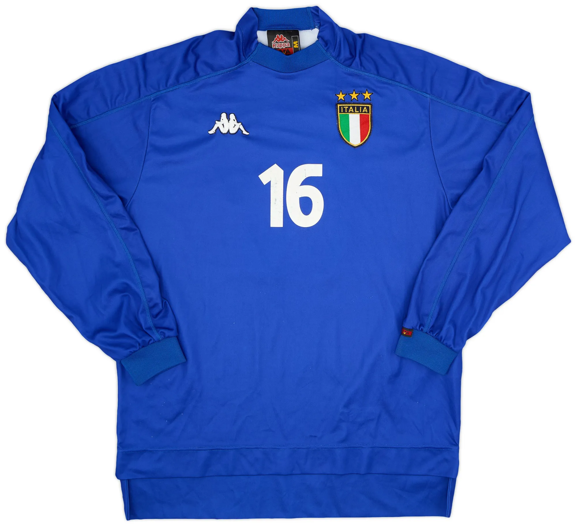 Kappa Italy Mens LS Home Shirt 1998