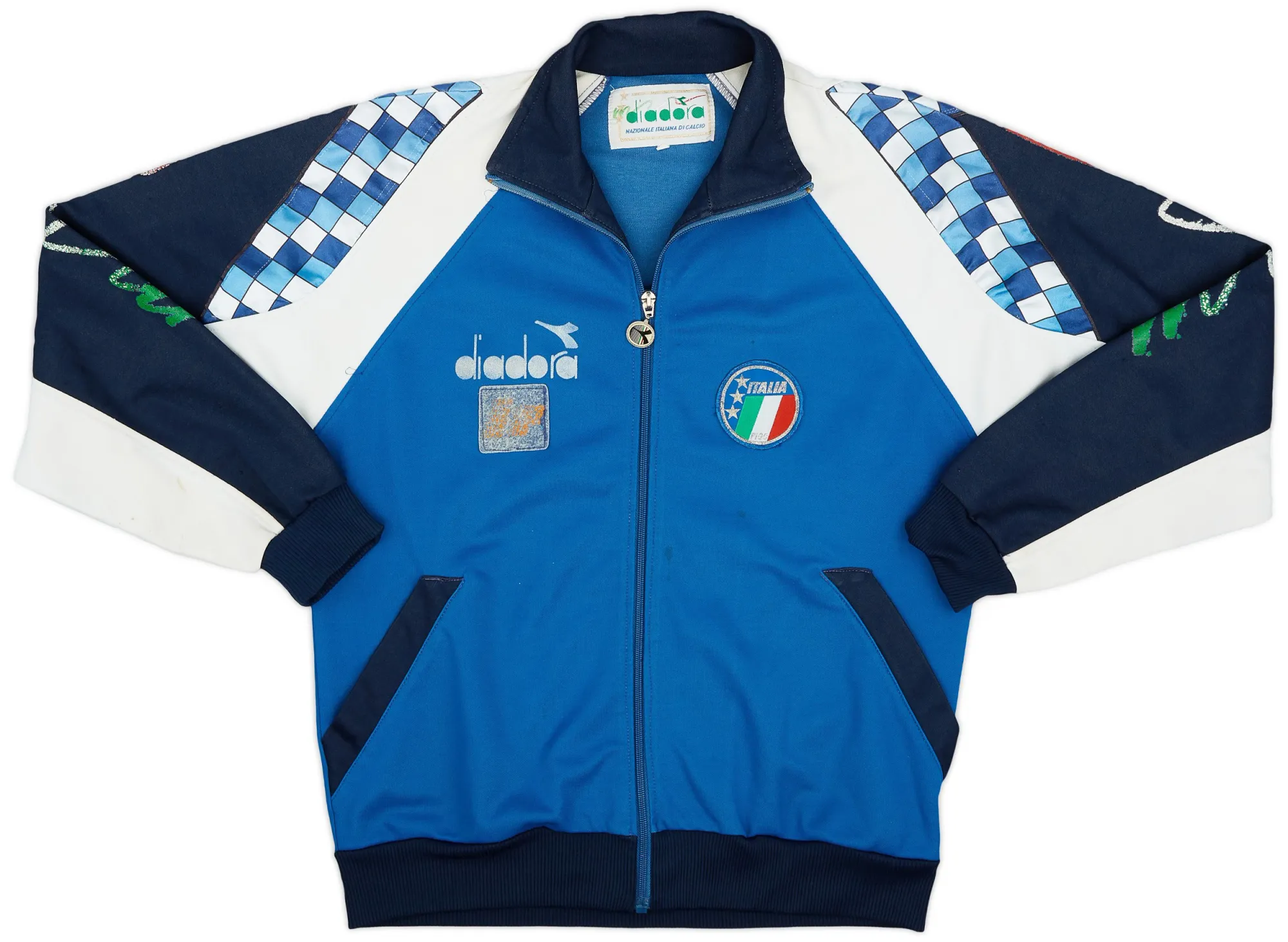 1990 Italy Diadora Track Jacket - 7/10 - (L)