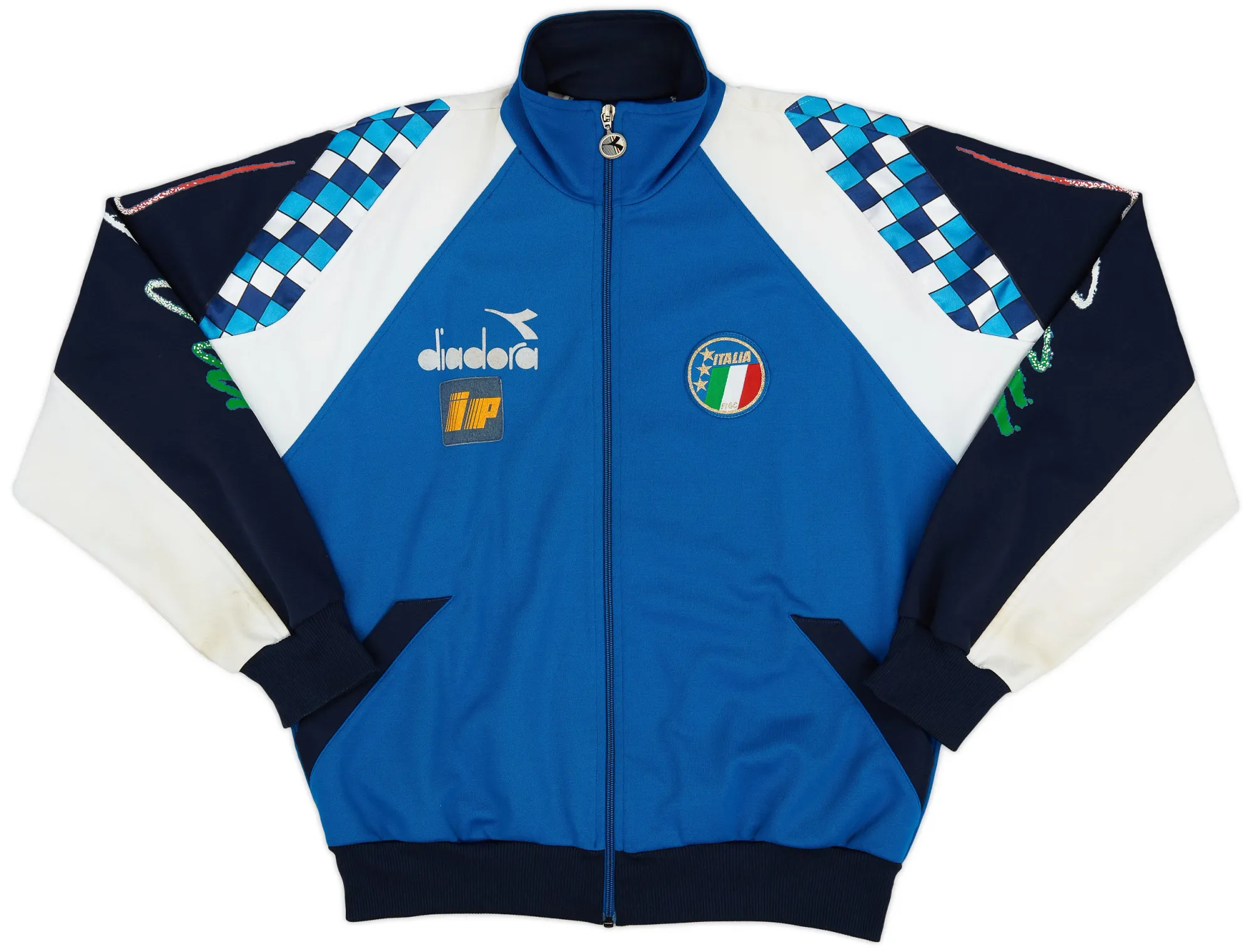 1990 Italy Diadora Track Jacket - 8/10 - (L)