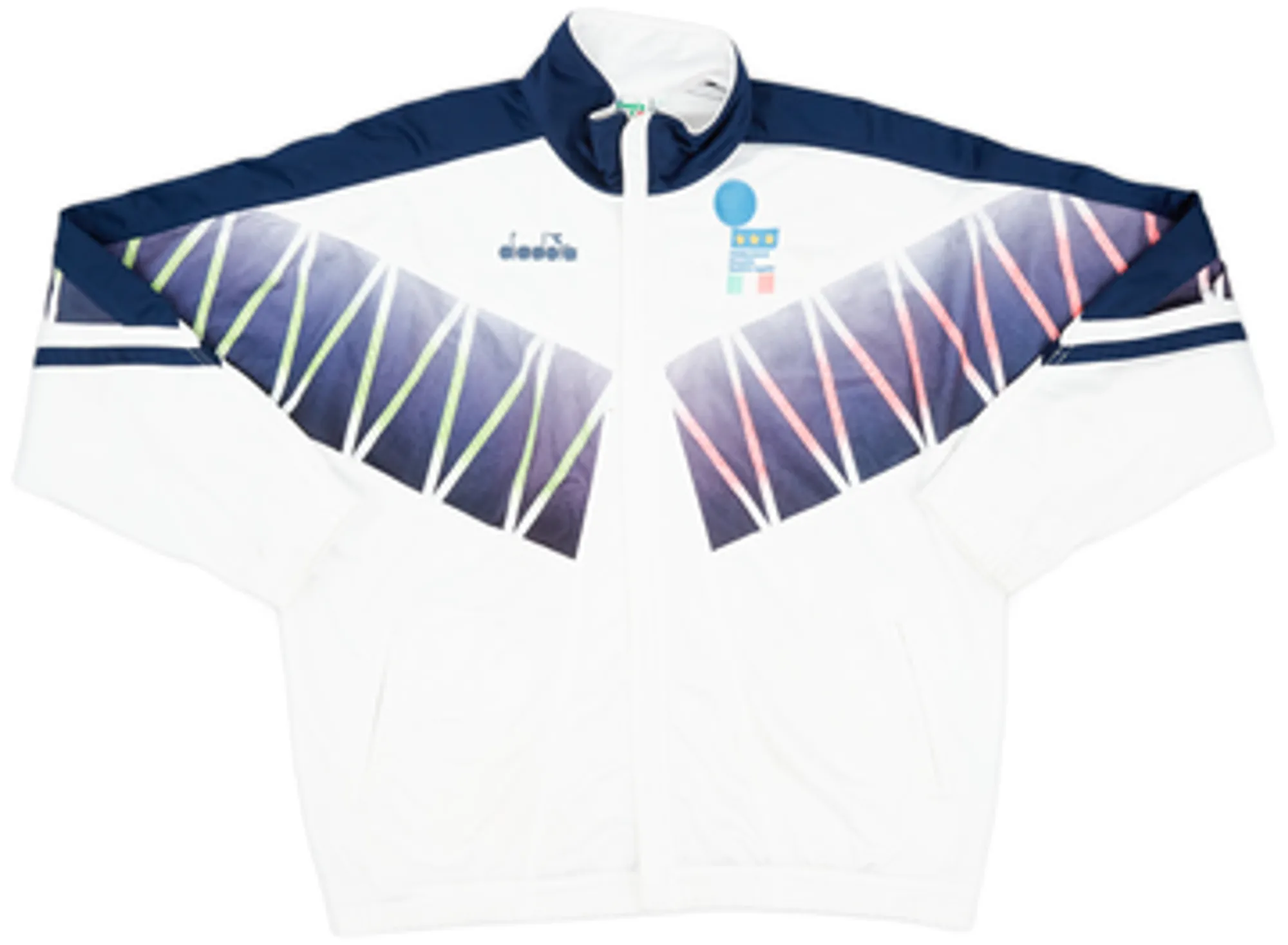1994 Italy Diadora Track Top - 8/10 - (L)