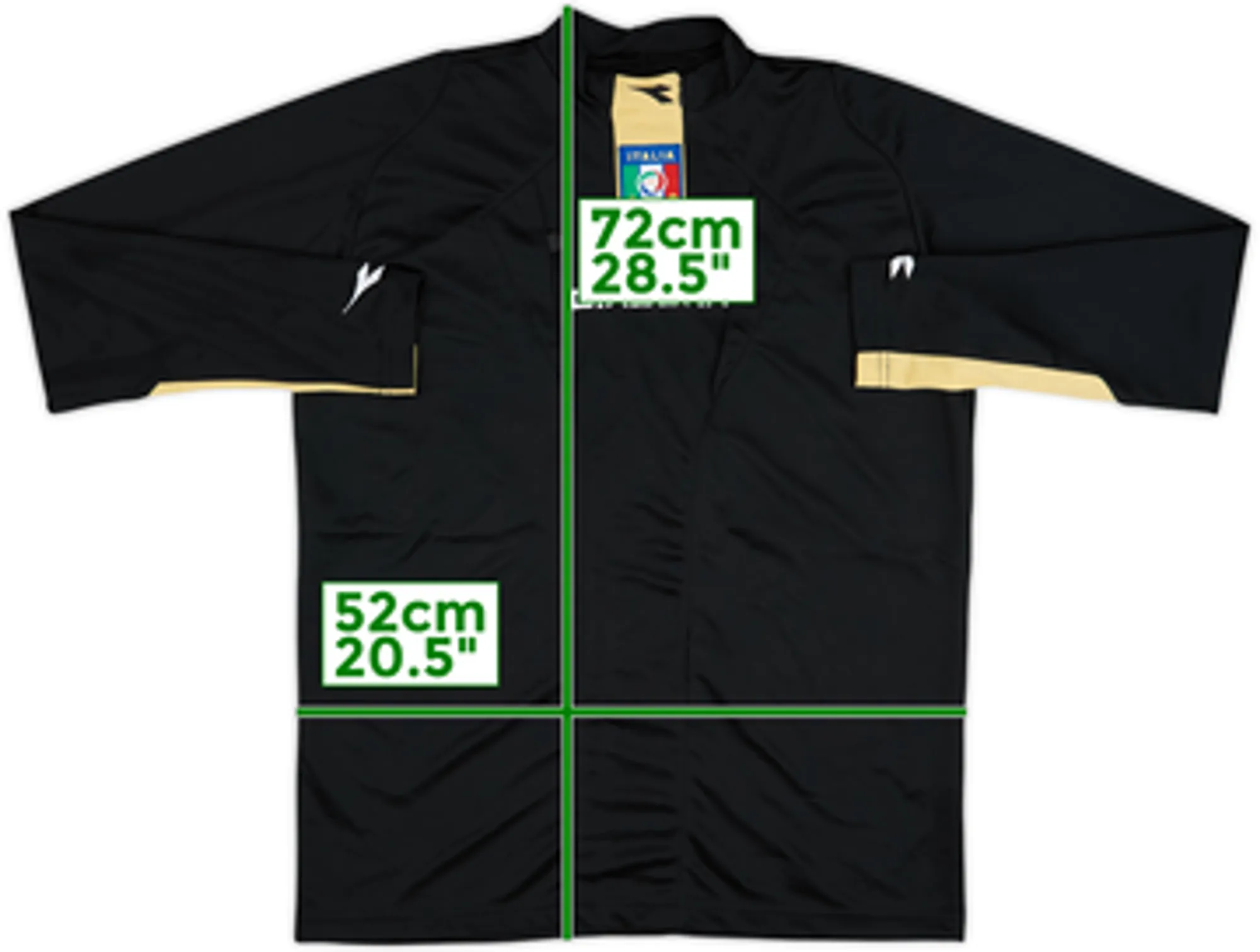 Diadora Italy Mens LS Home Shirt 2007