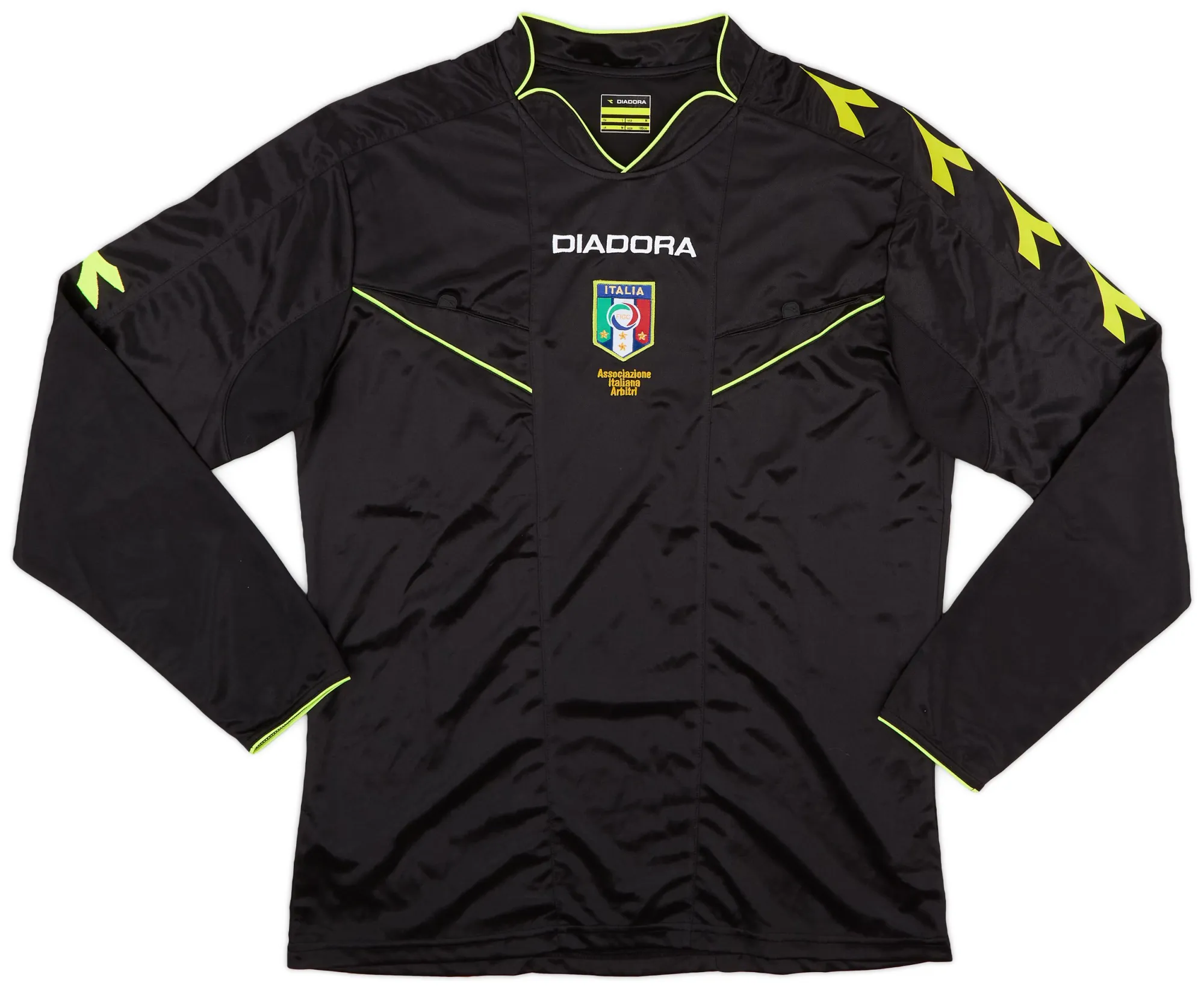Diadora Italy Mens LS Home Shirt 2013