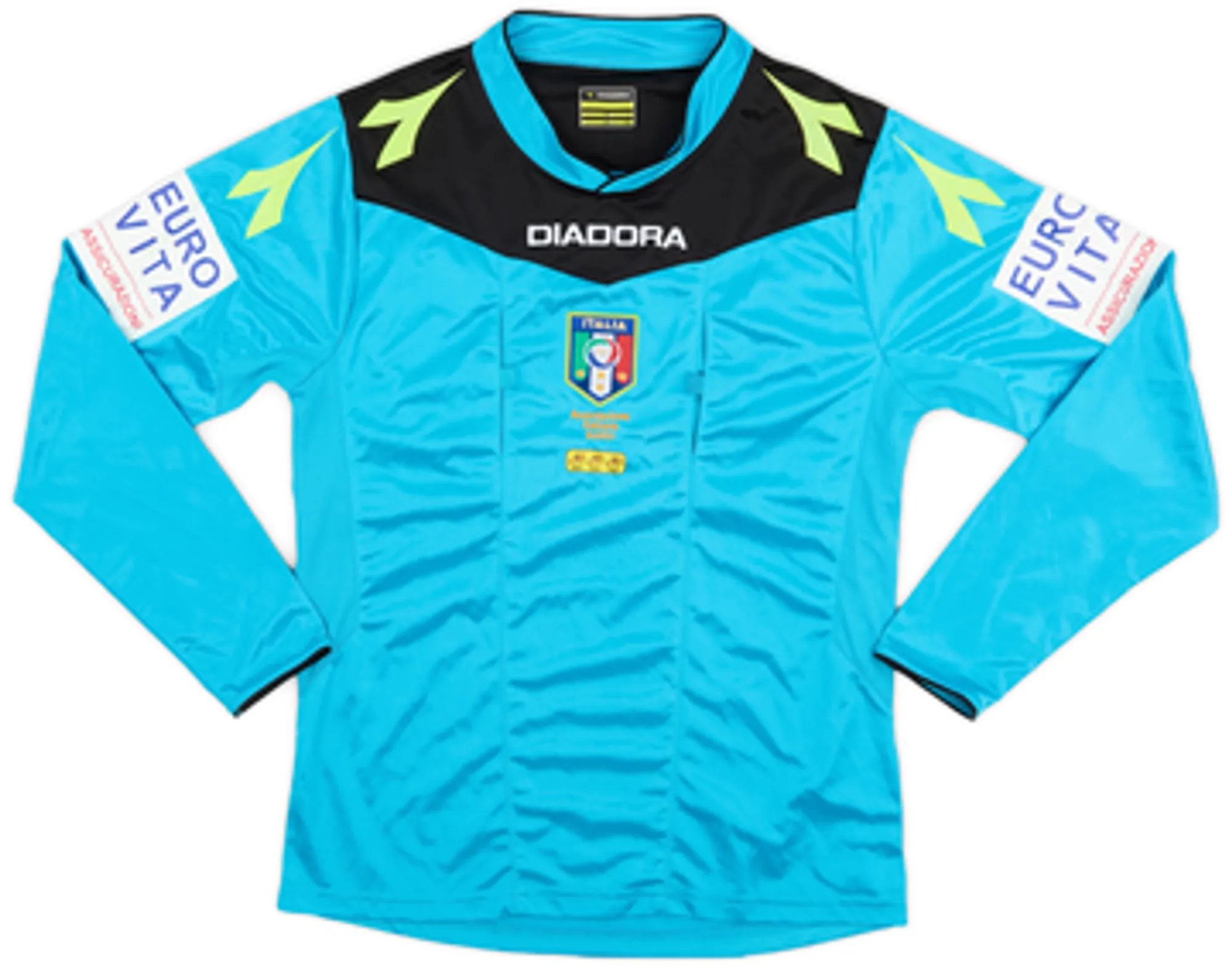 Diadora Italy Mens LS Home Shirt 2015