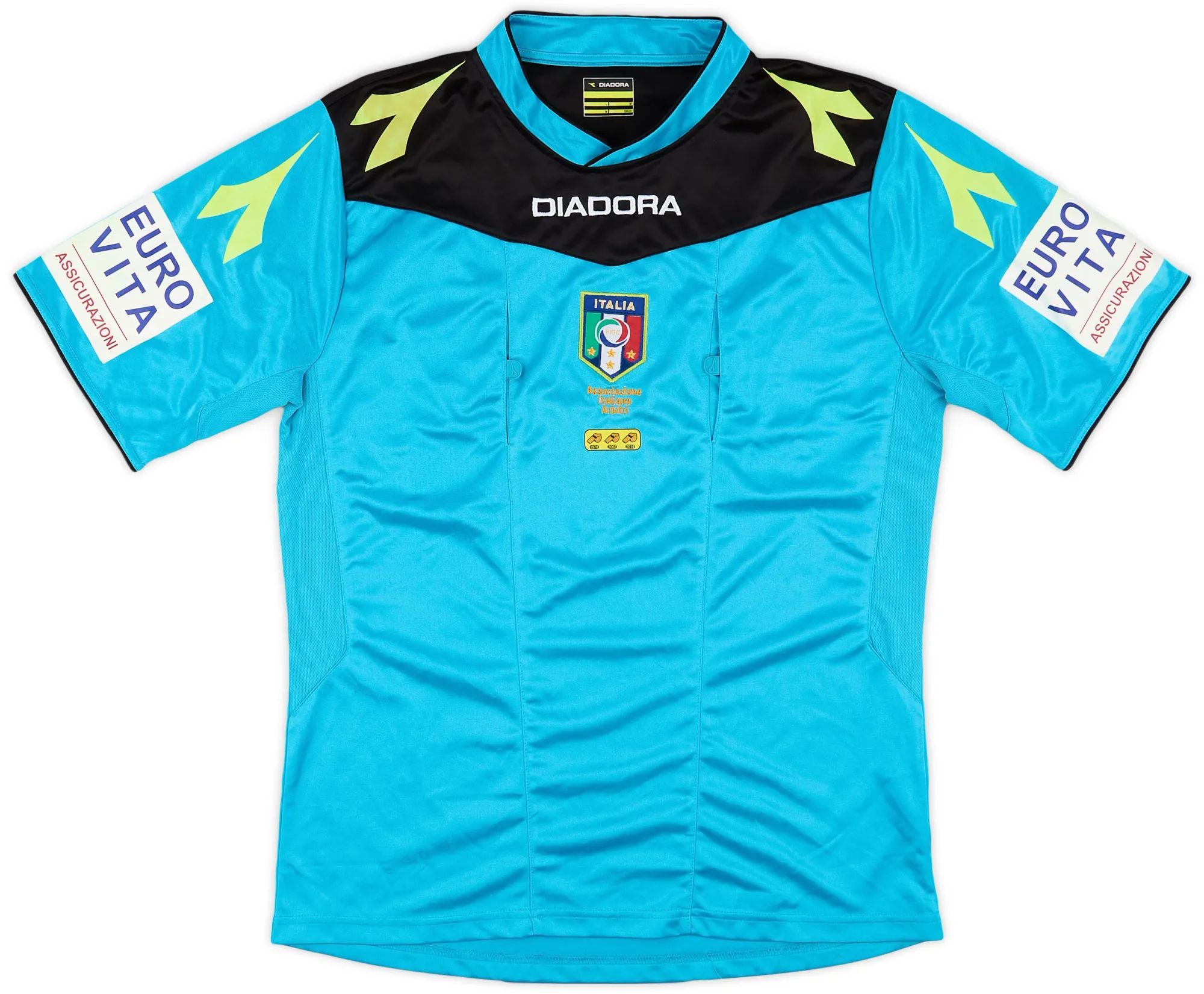 Diadora Italy Mens SS Home Shirt 2014