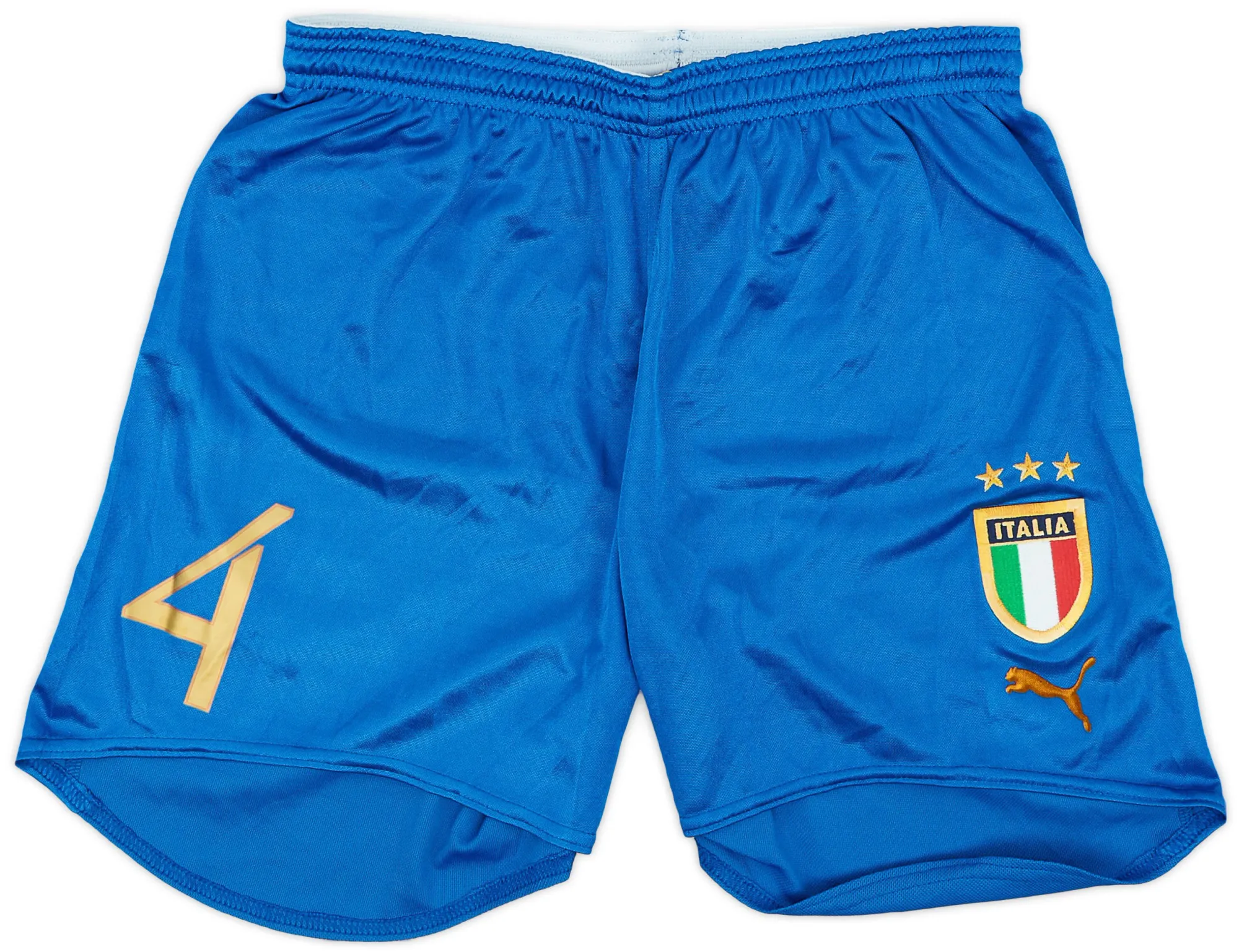 Puma Italy Mens Player Issue Away Shorts 2003