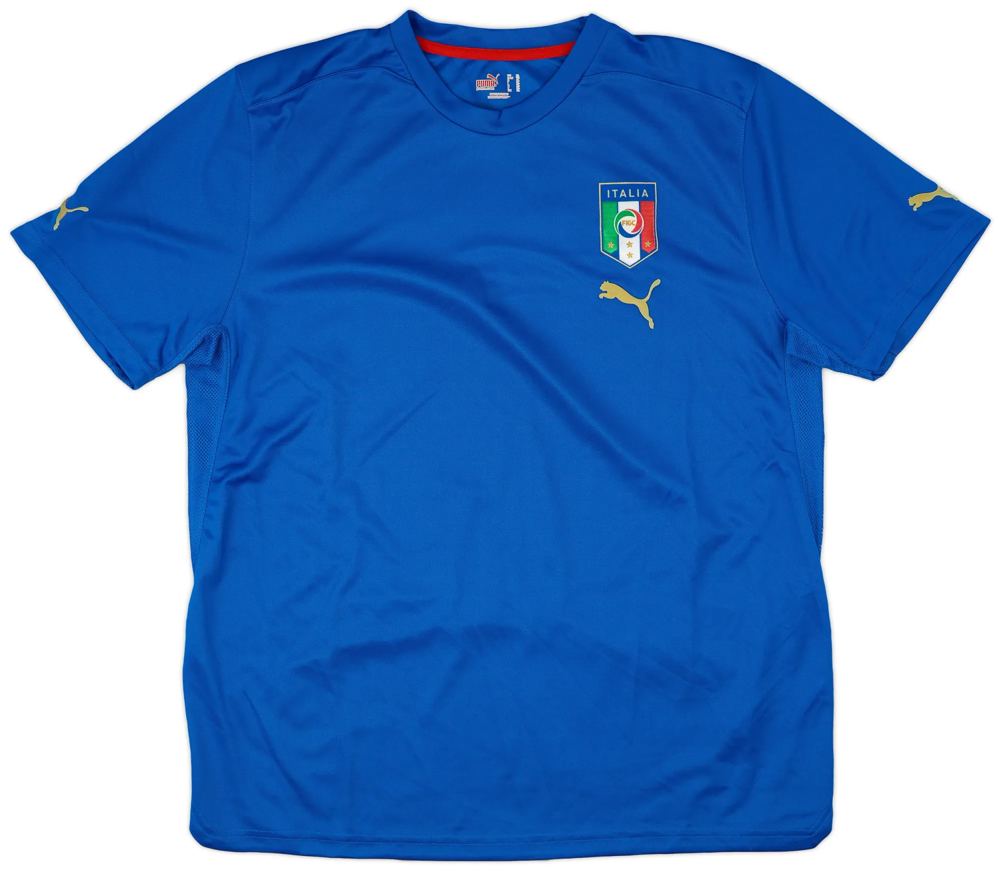 Puma Italy Mens SS Fourth Shirt 2006