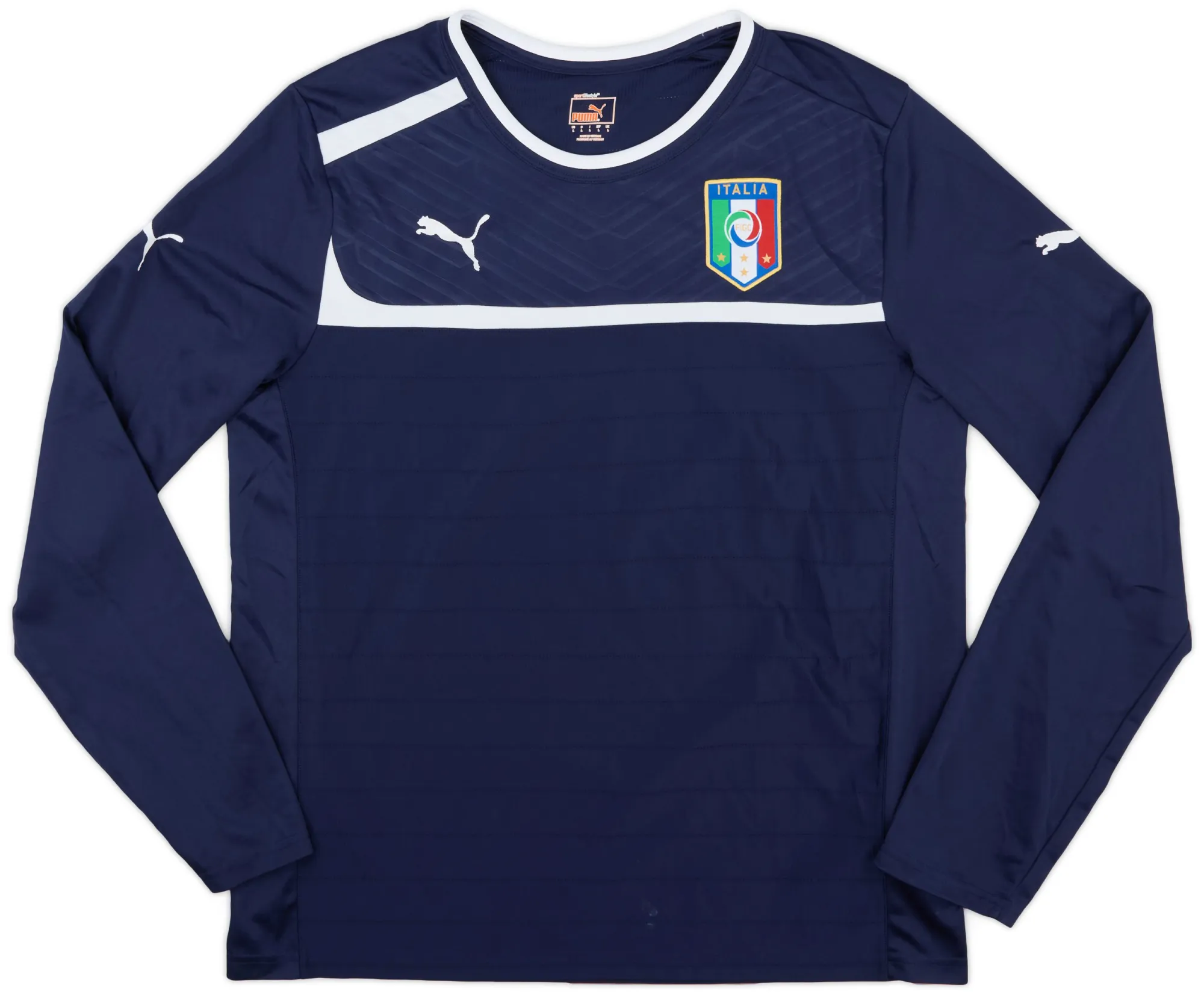 Puma Italy Mens LS Home Shirt 2012