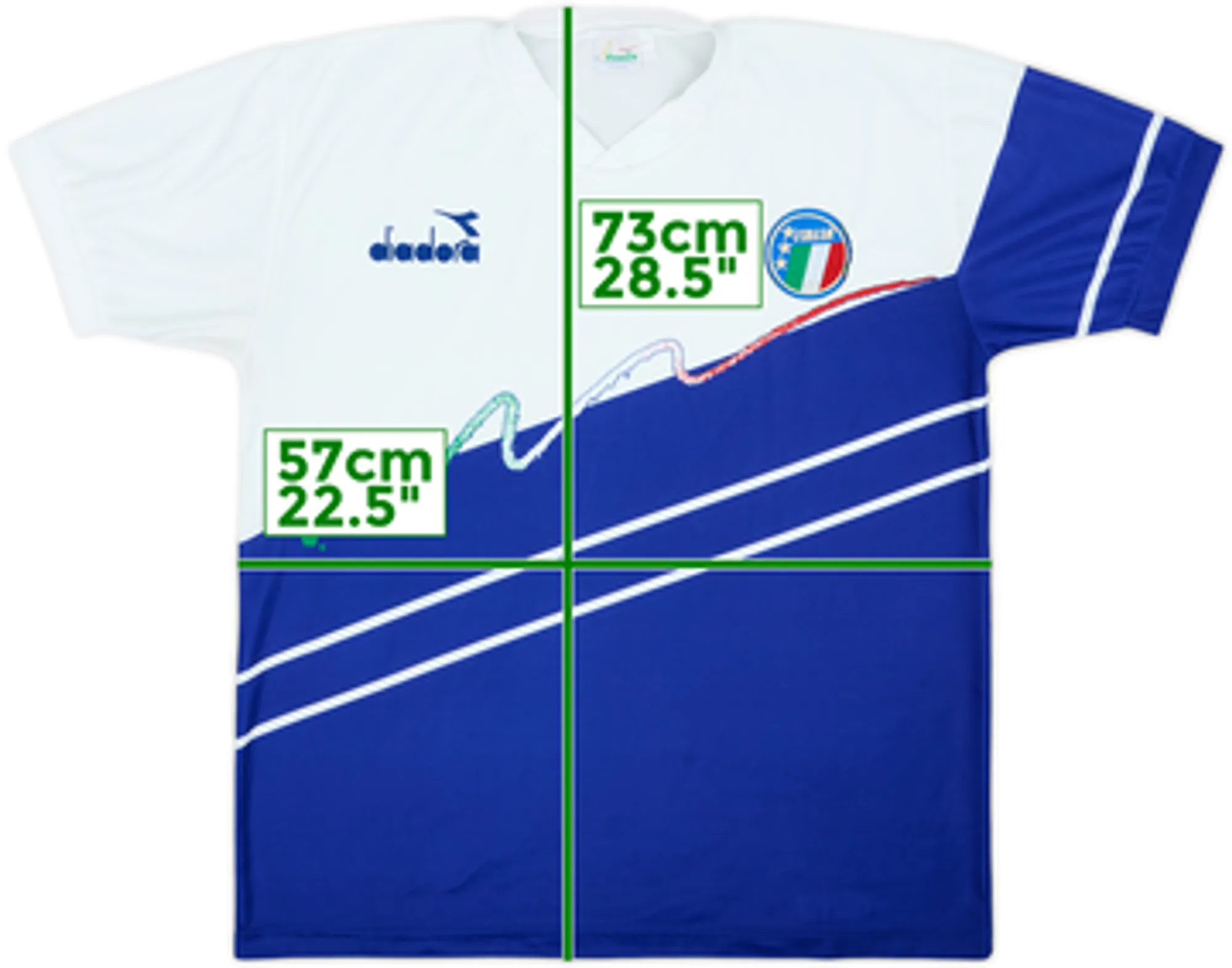 Diadora Italy Mens SS Third Shirt 1990