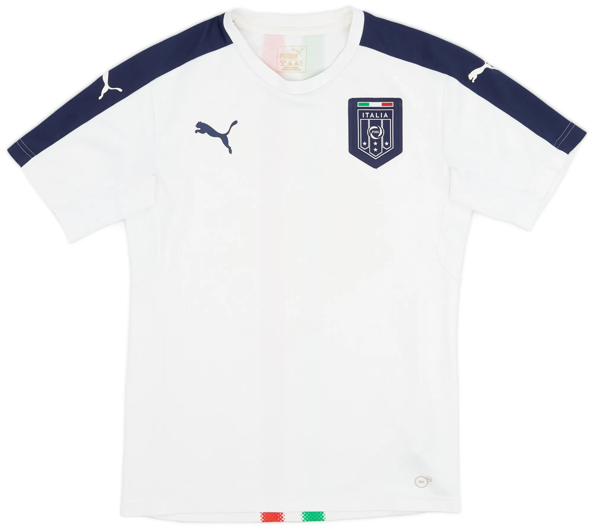 Puma Italy Mens SS Away Shirt 2018