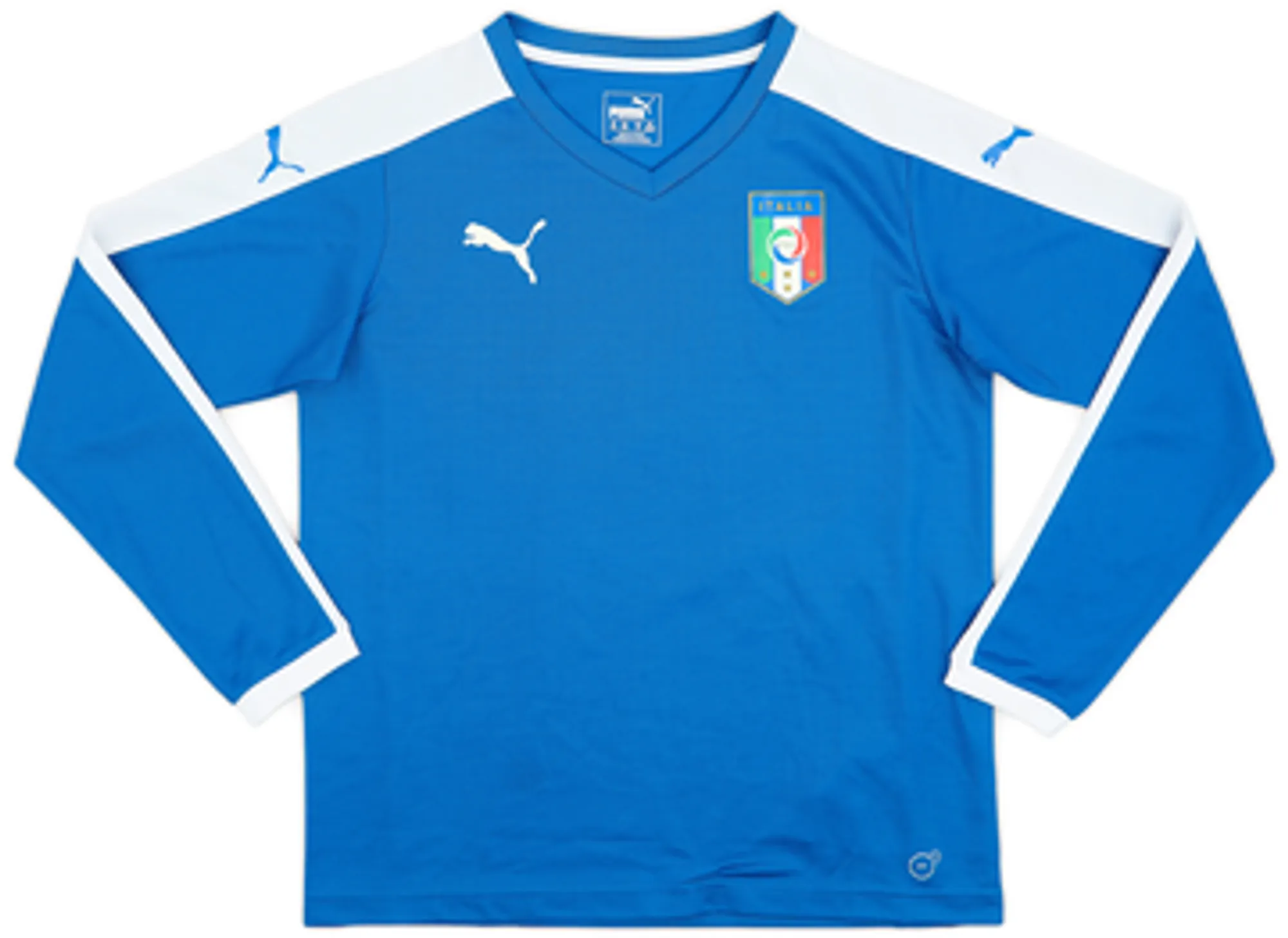 Puma Italy Boys LS Home Shirt 2016