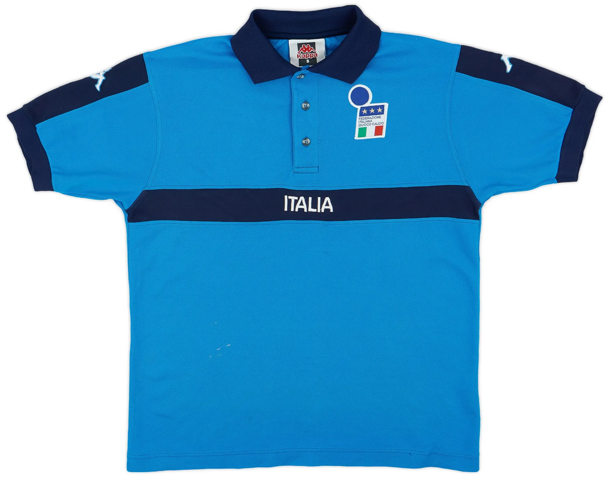1999-00 Italy Kappa Polo Shirt - 7/10 - (S)