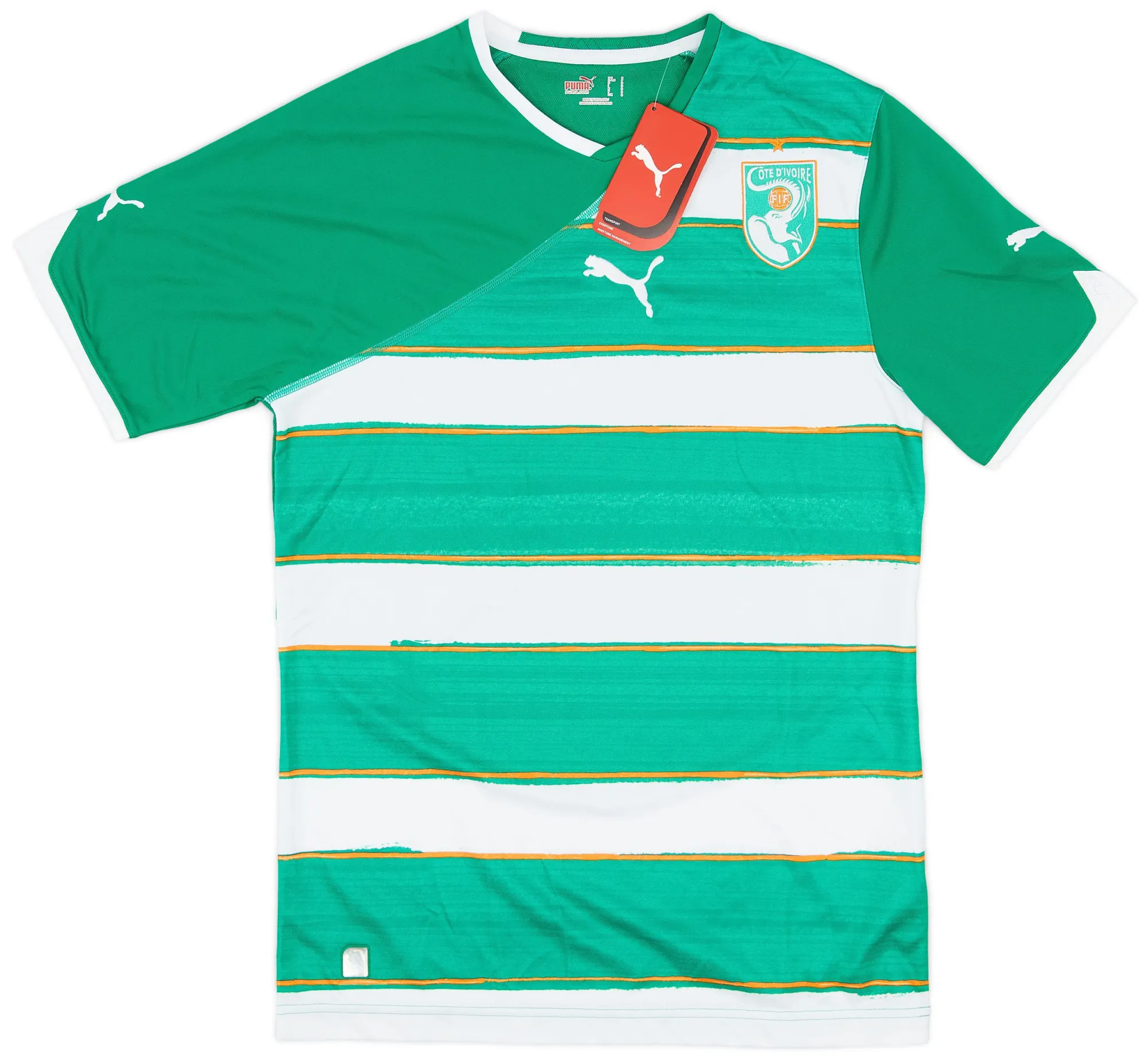 Puma Ivory Coast Mens SS Away Shirt 2010